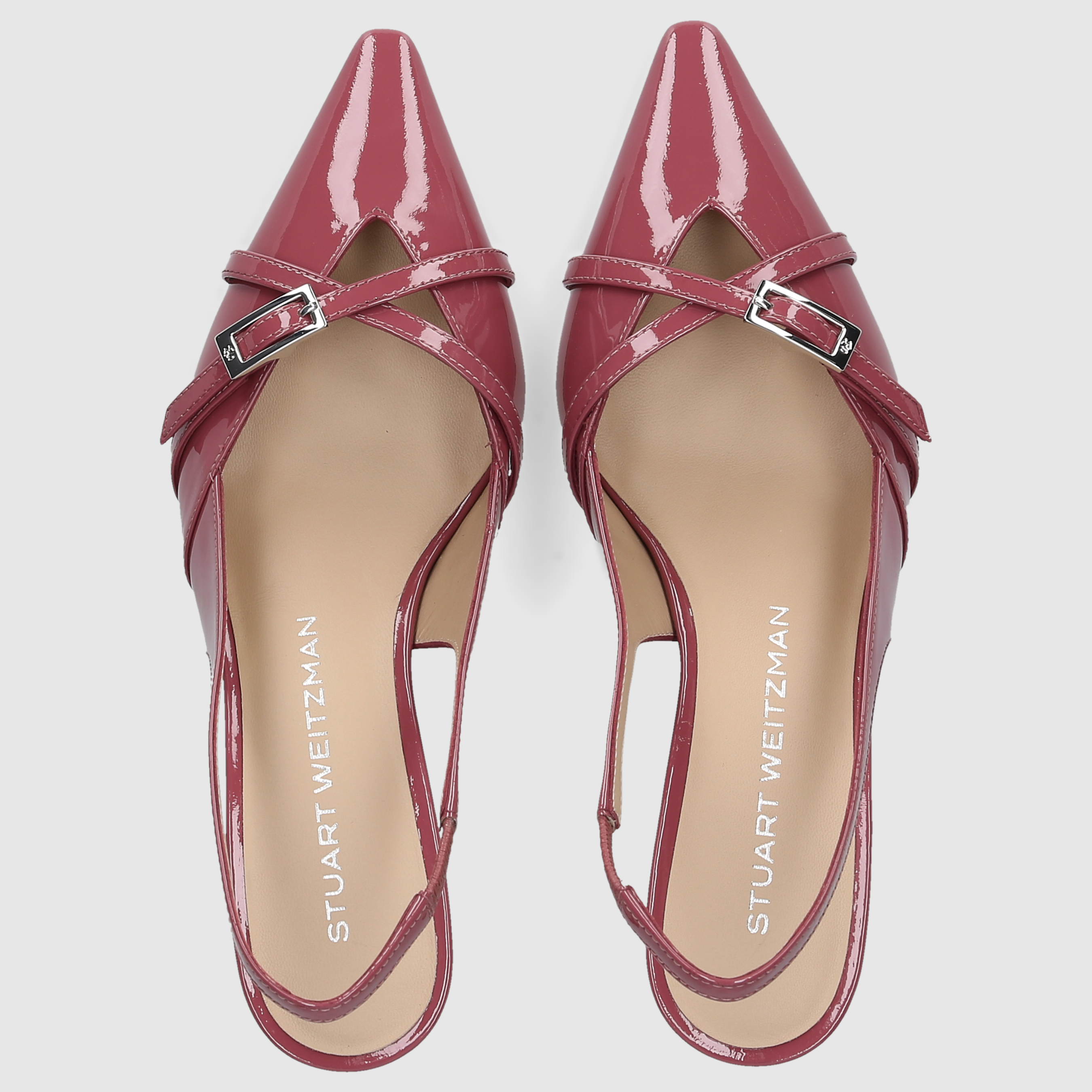 Stuart Weitzman Damen Pumps GEORGIE SLINGBACK 50 Dusty Berry