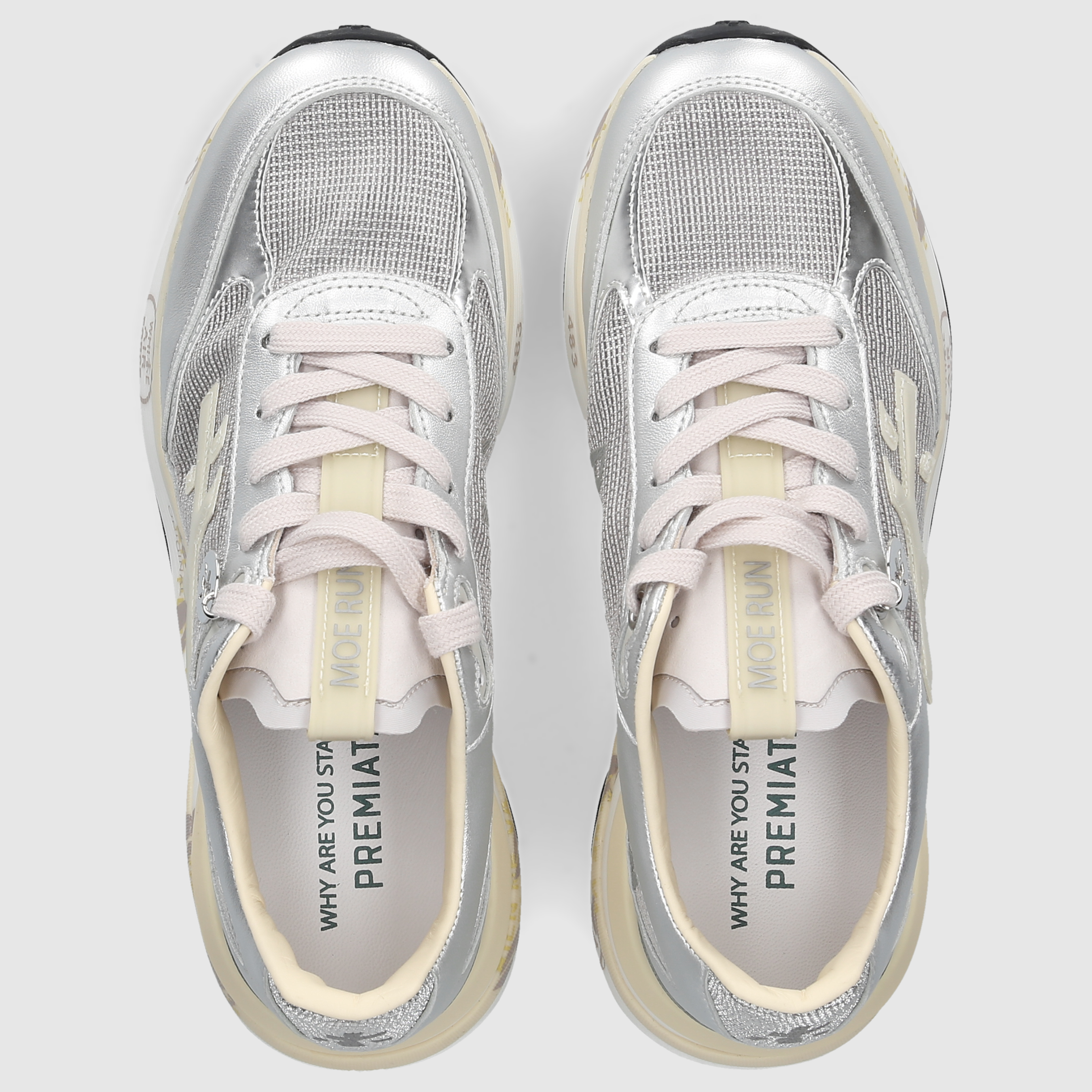Premiata Damen Sneaker MOERUND-VAR 8084 Silver
