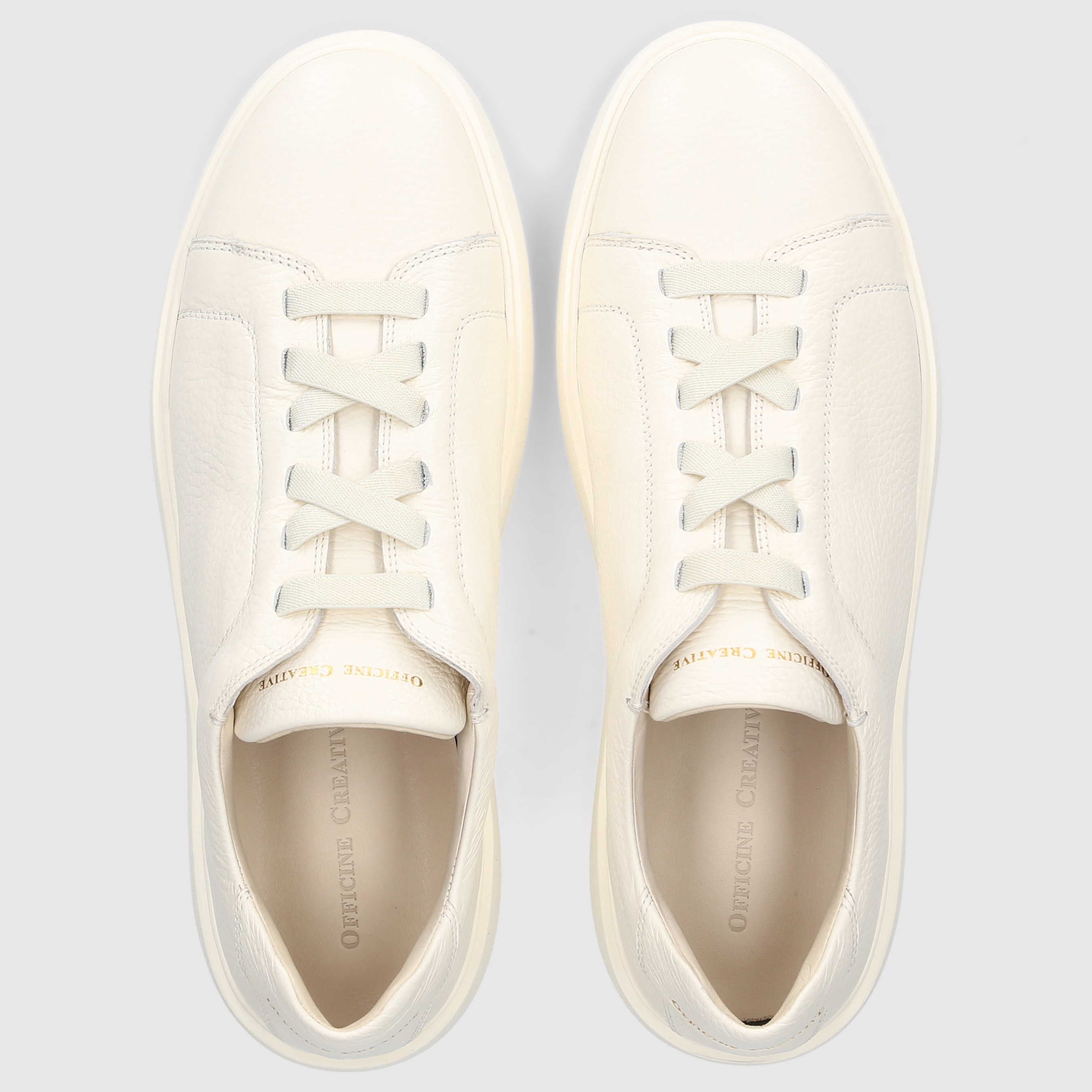 Officine Creative Herren Sneaker SLOUCH/001 Bianco