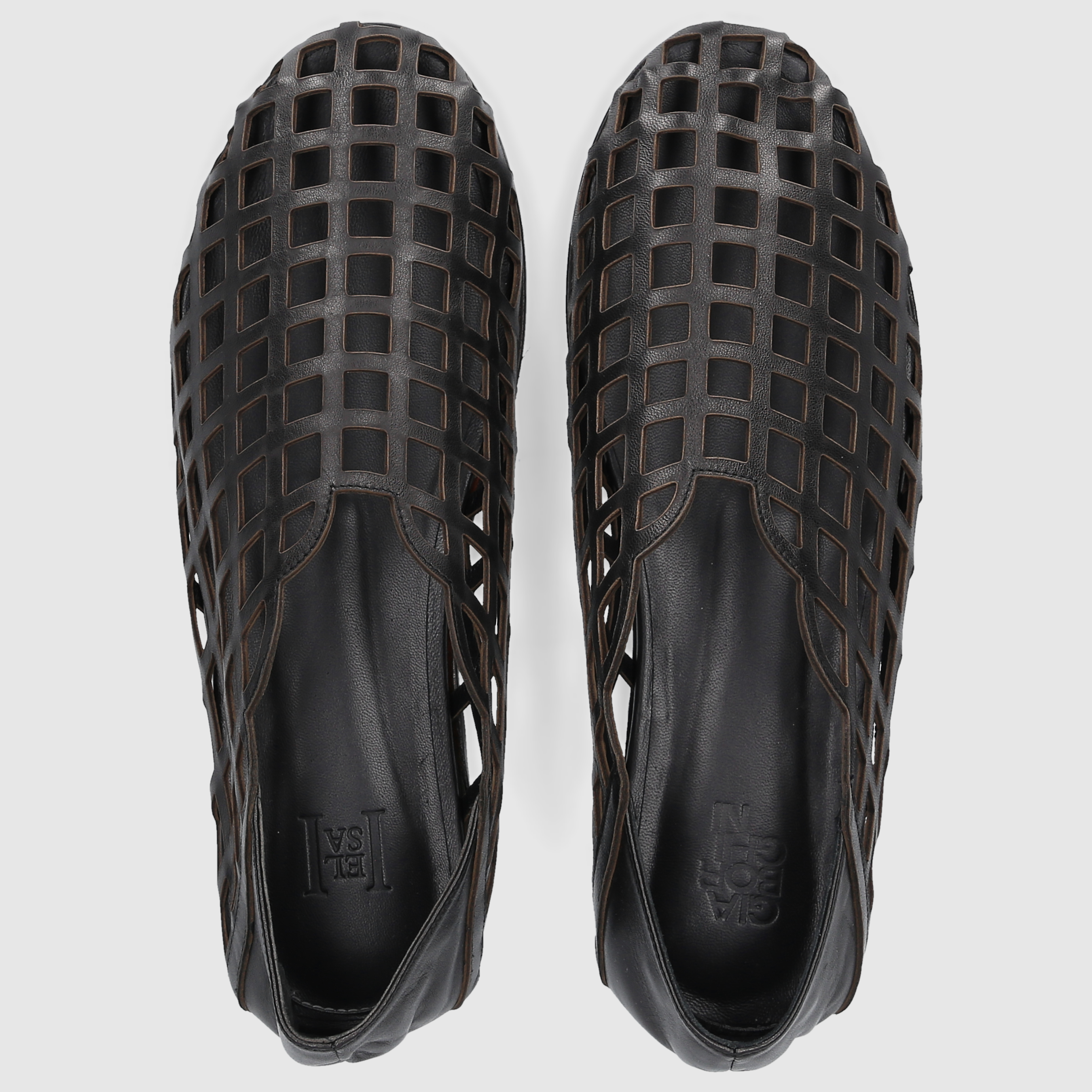 Giaborghini Damen Clogs PABBLEAT5000 Schwarz