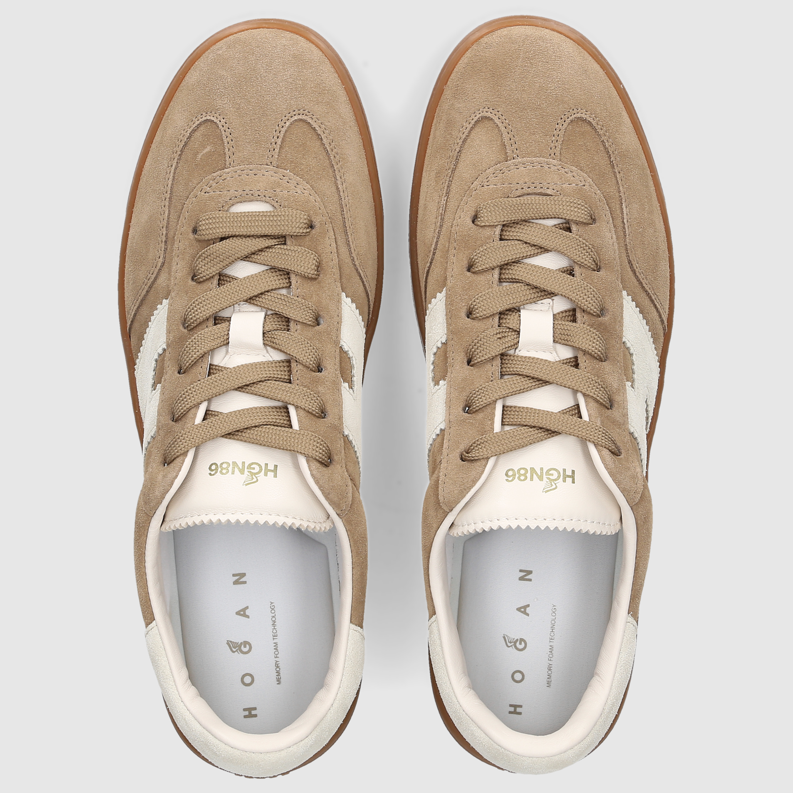 Hogan Herren Sneaker HXM6470FB60PJQ0 TAUPE