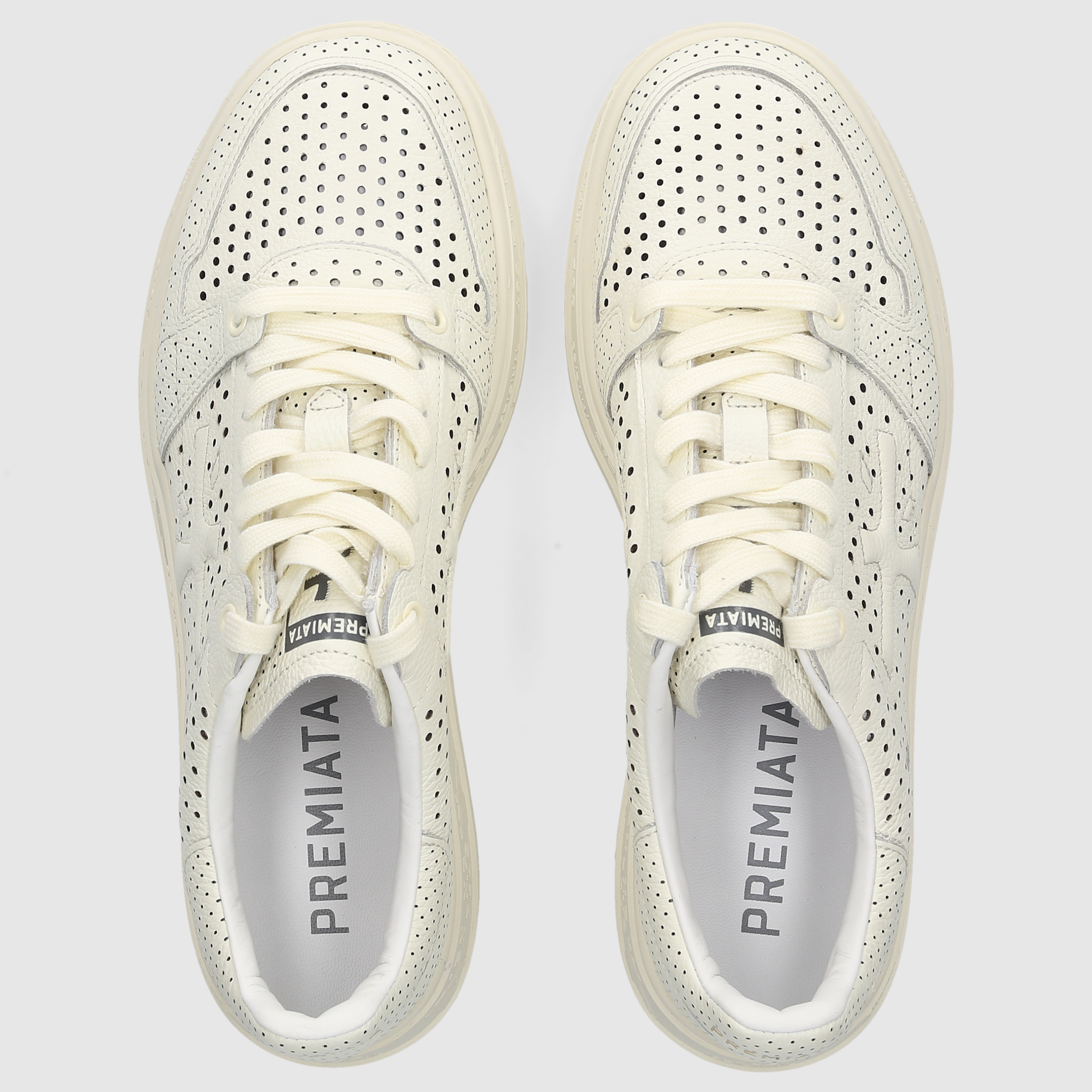 Premiata Herren Sneaker QUINN-VAR 8252 Offwhite