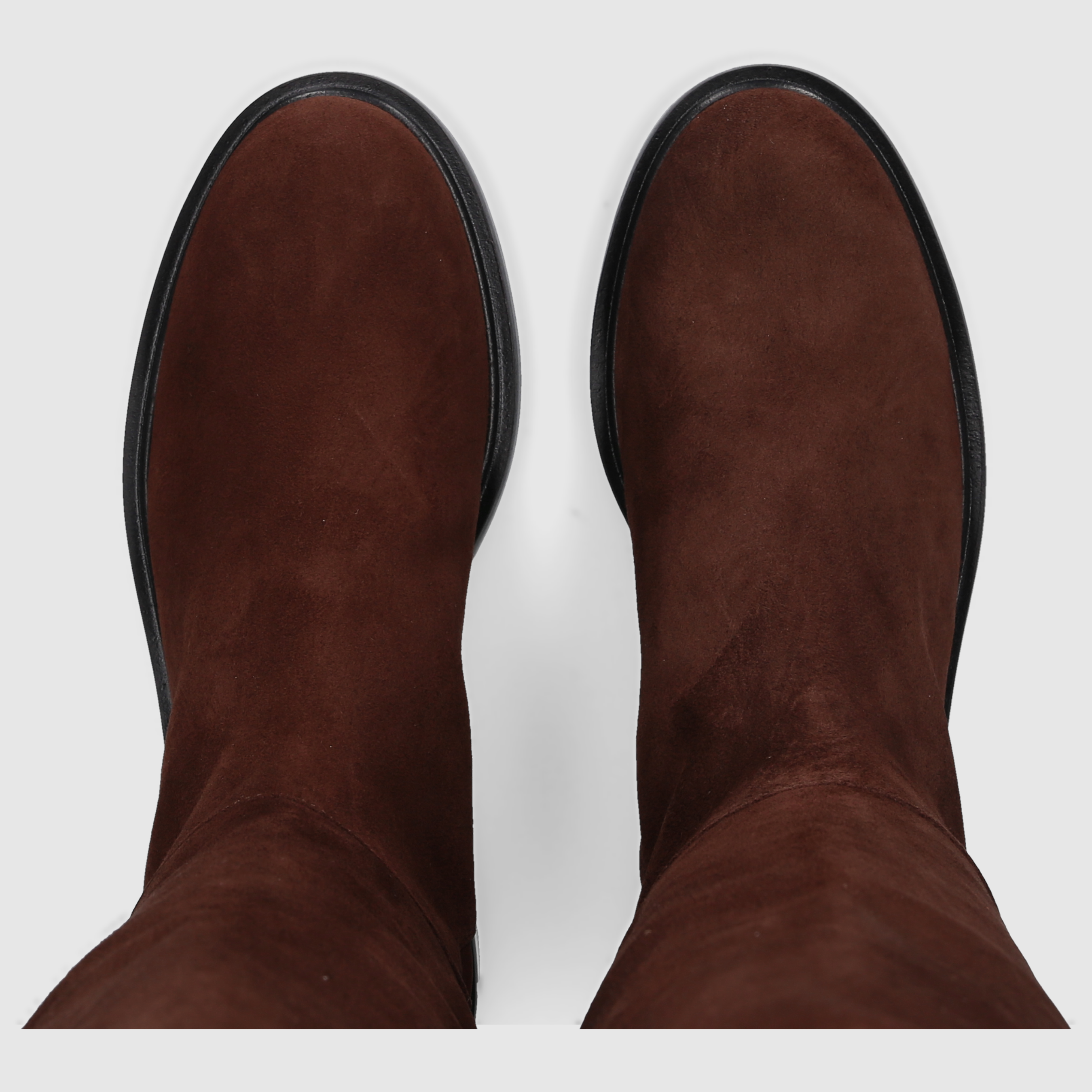 Stuart Weitzman Damen Boot 5050GISELE KNEEHI BO Walnut/Walnut/Black
