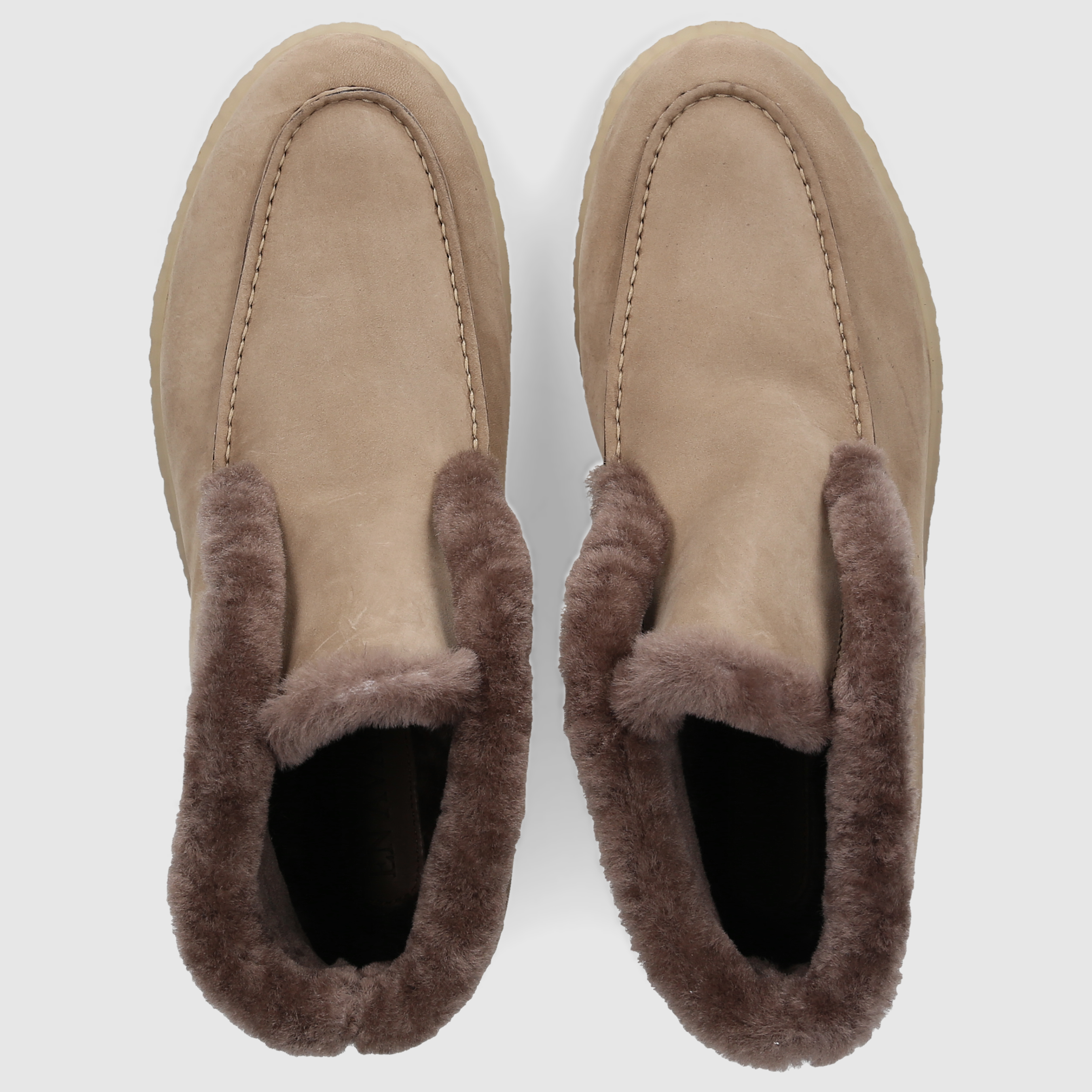 EN AVANT Damen Stiefeletten D0320006-618 Nubukleder taupe