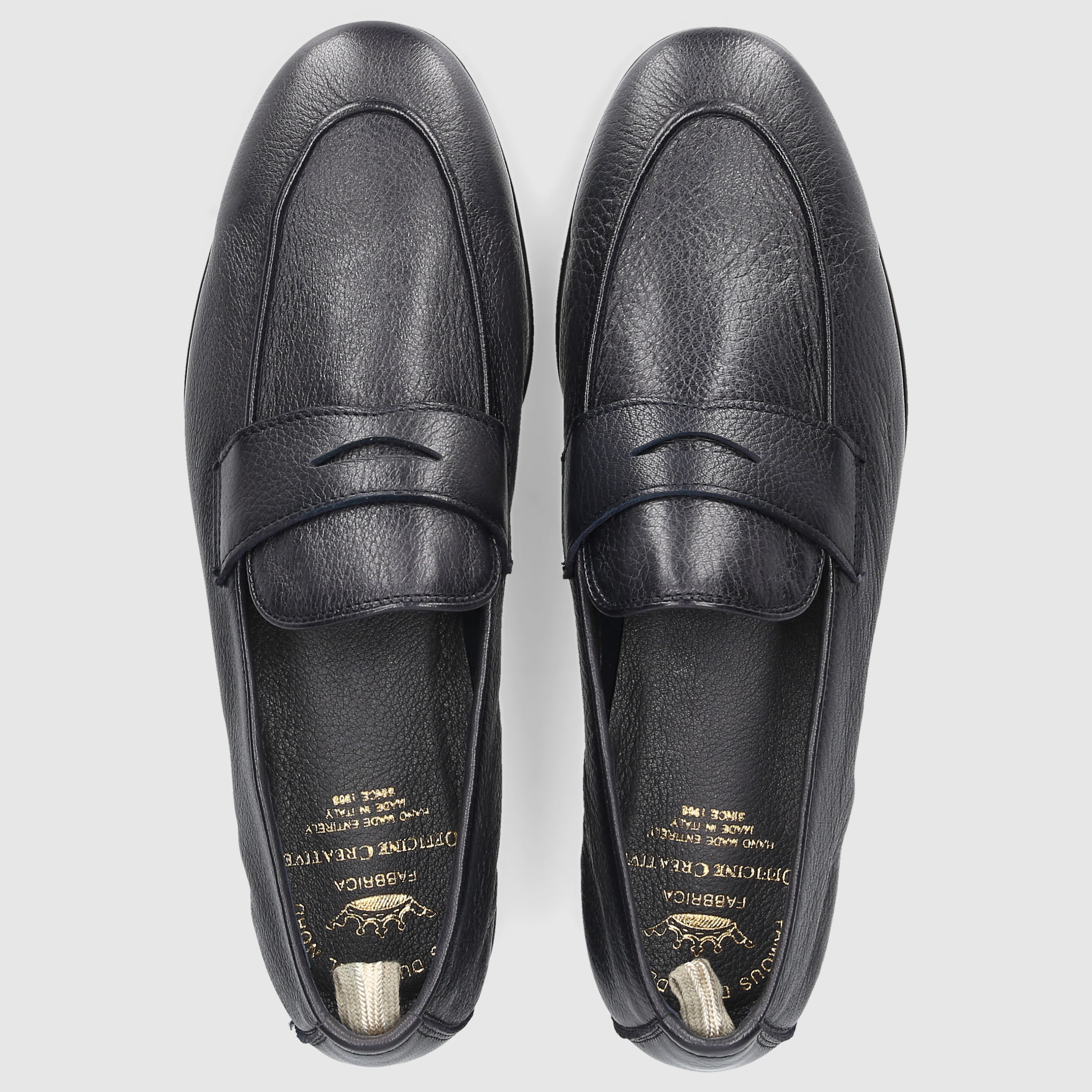 Officine Creative Herren Loafer OLIVER/010 Dress Blue