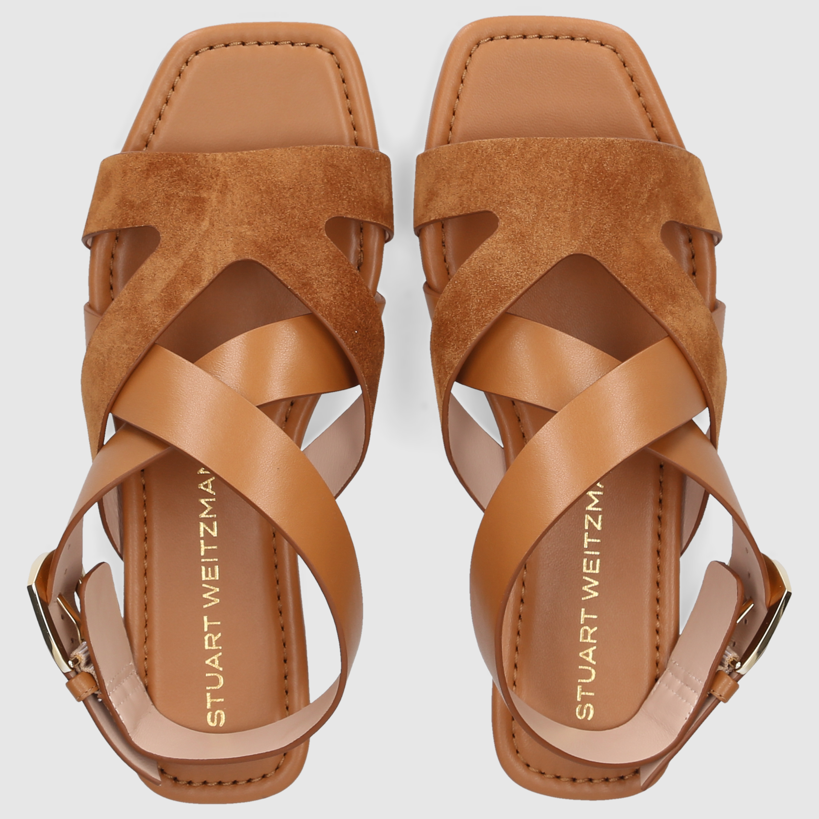 Stuart Weitzman Damen Sandale SAI SANDAL Macchiato/Doe