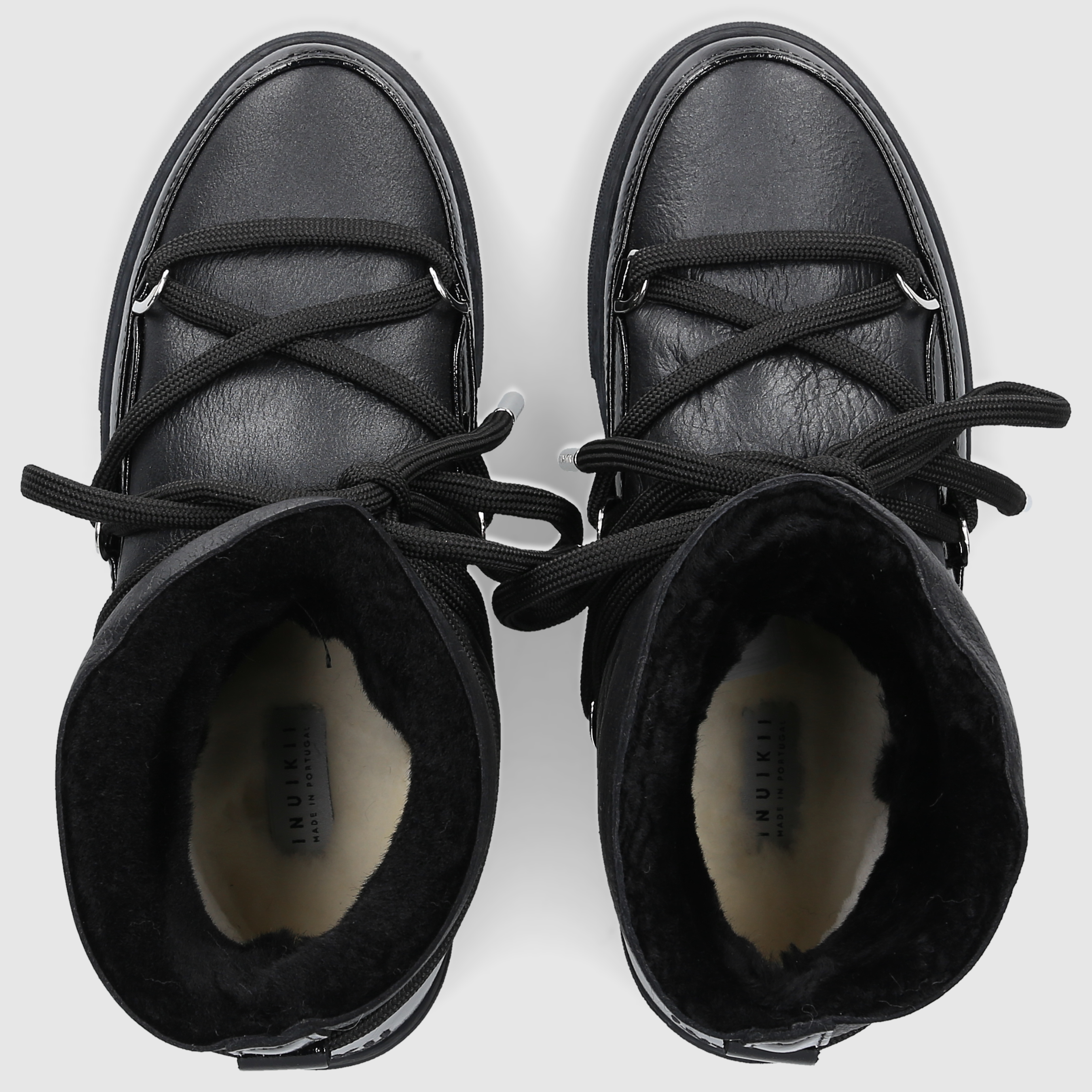 Inuikii Damen Boot GLOSS Black