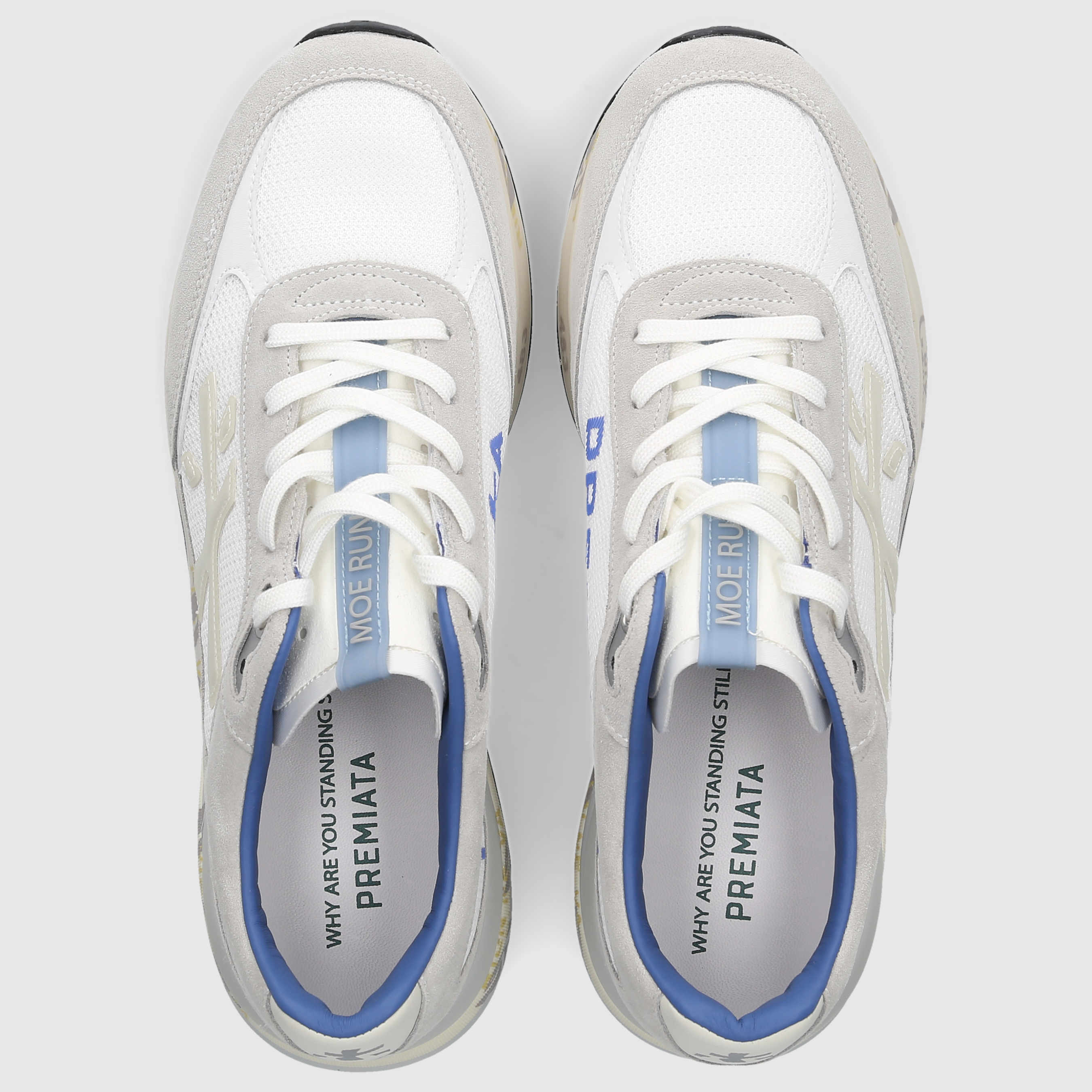 Premiata Herren Sneaker MOERUN-VAR 8075 White