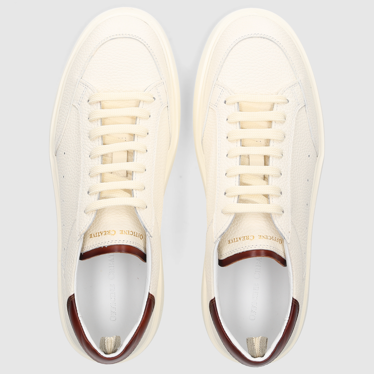SEQUEL/001 - Bianco/ Dk Tan