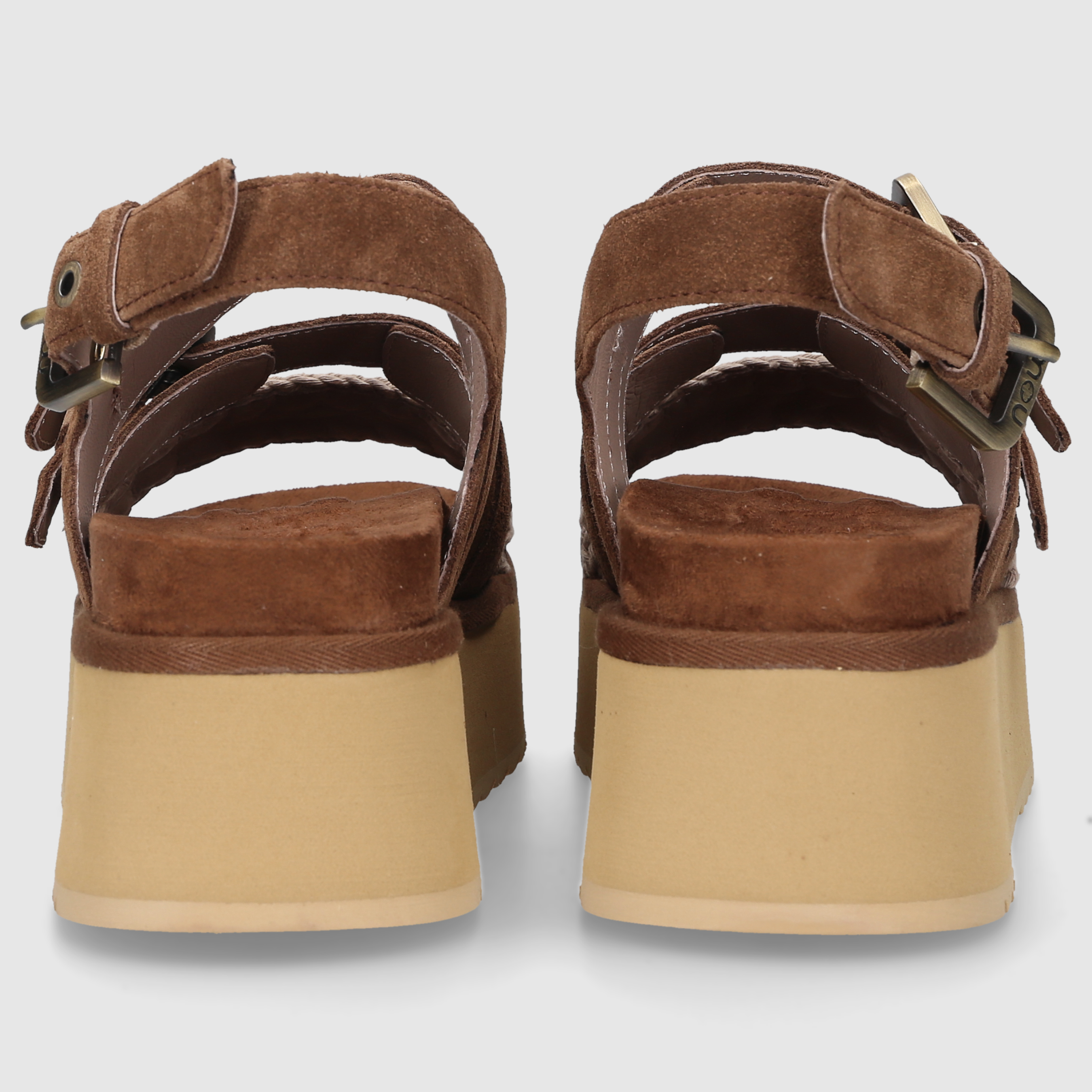 MOU Damen OFFENE SCHUHE 681000A BRAUN