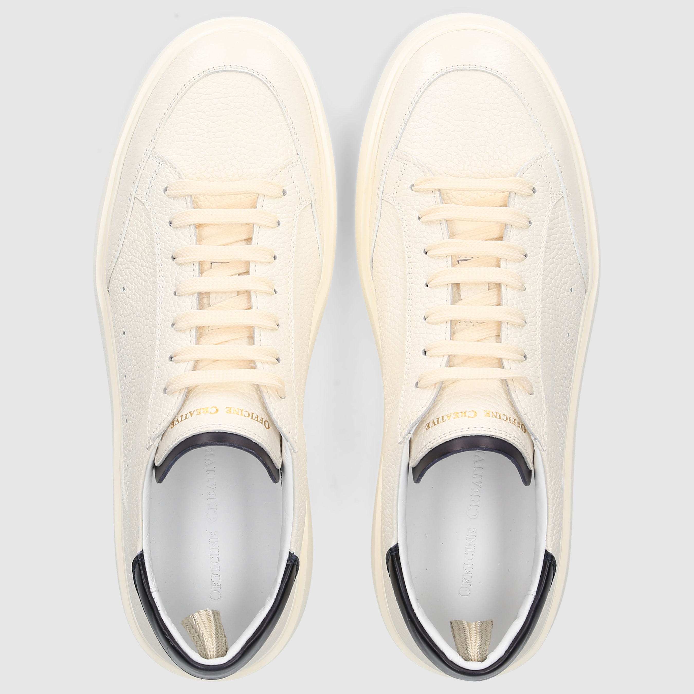 Officine Creative Herren Sneaker SEQUEL/001 Bianco/Navy