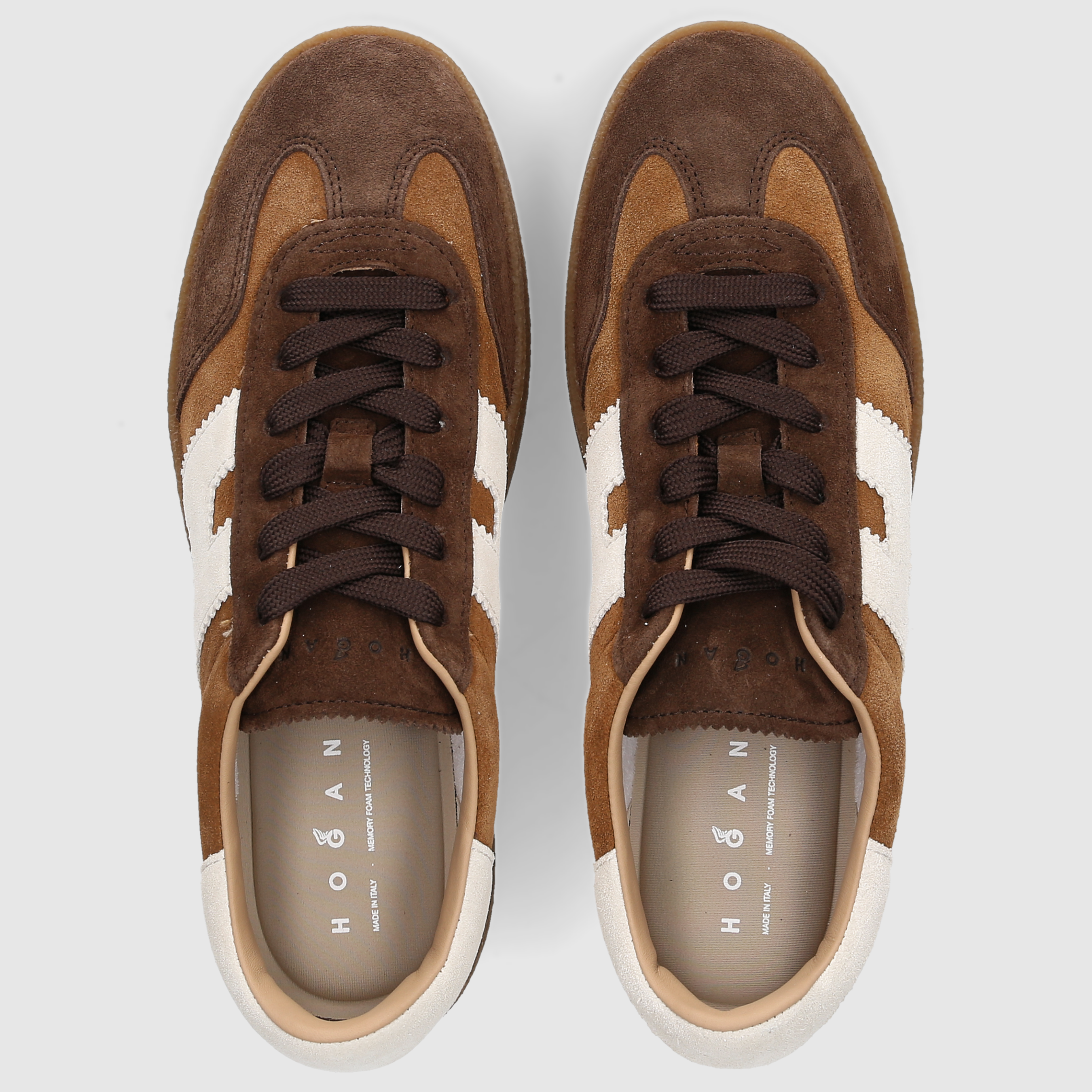 Hogan Damen Sneaker HXW6980FB6TTQ7 BRAUN-COGNAC