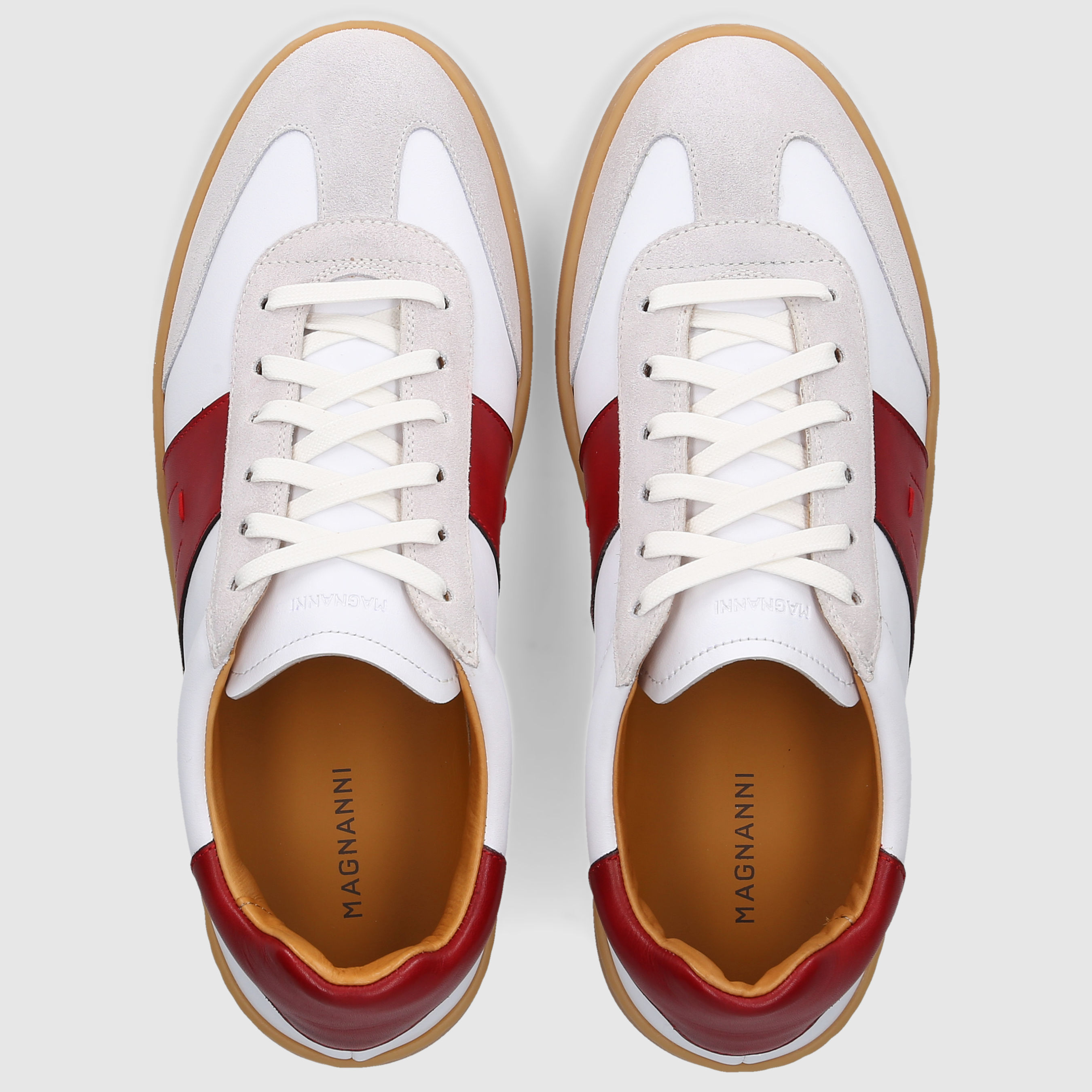 Magnanni Herren Sneaker 25851-PRIMERA Blanco/Rojo