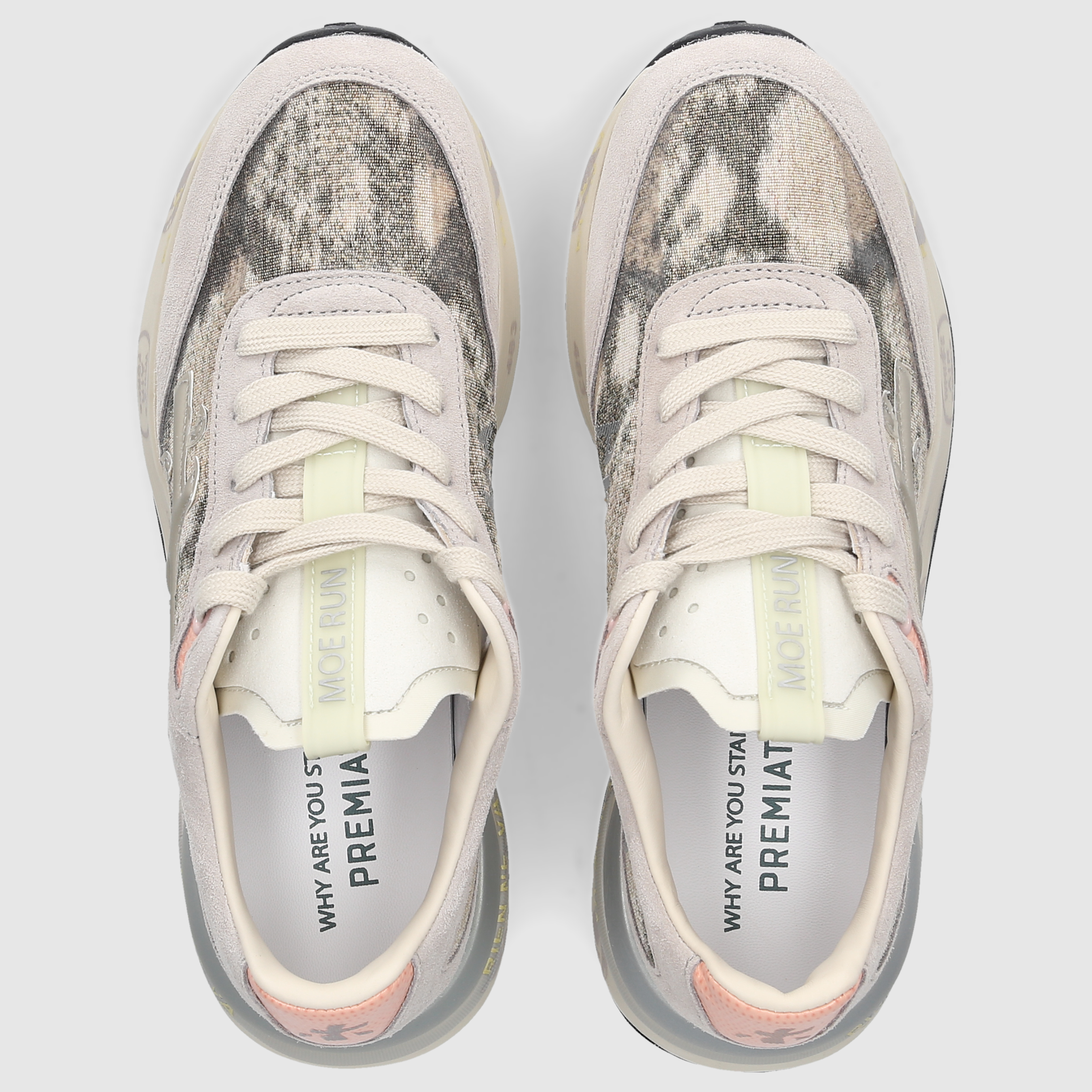 Premiata Damen Sneaker MOERUND-VAR 8083 Animalier Phyton