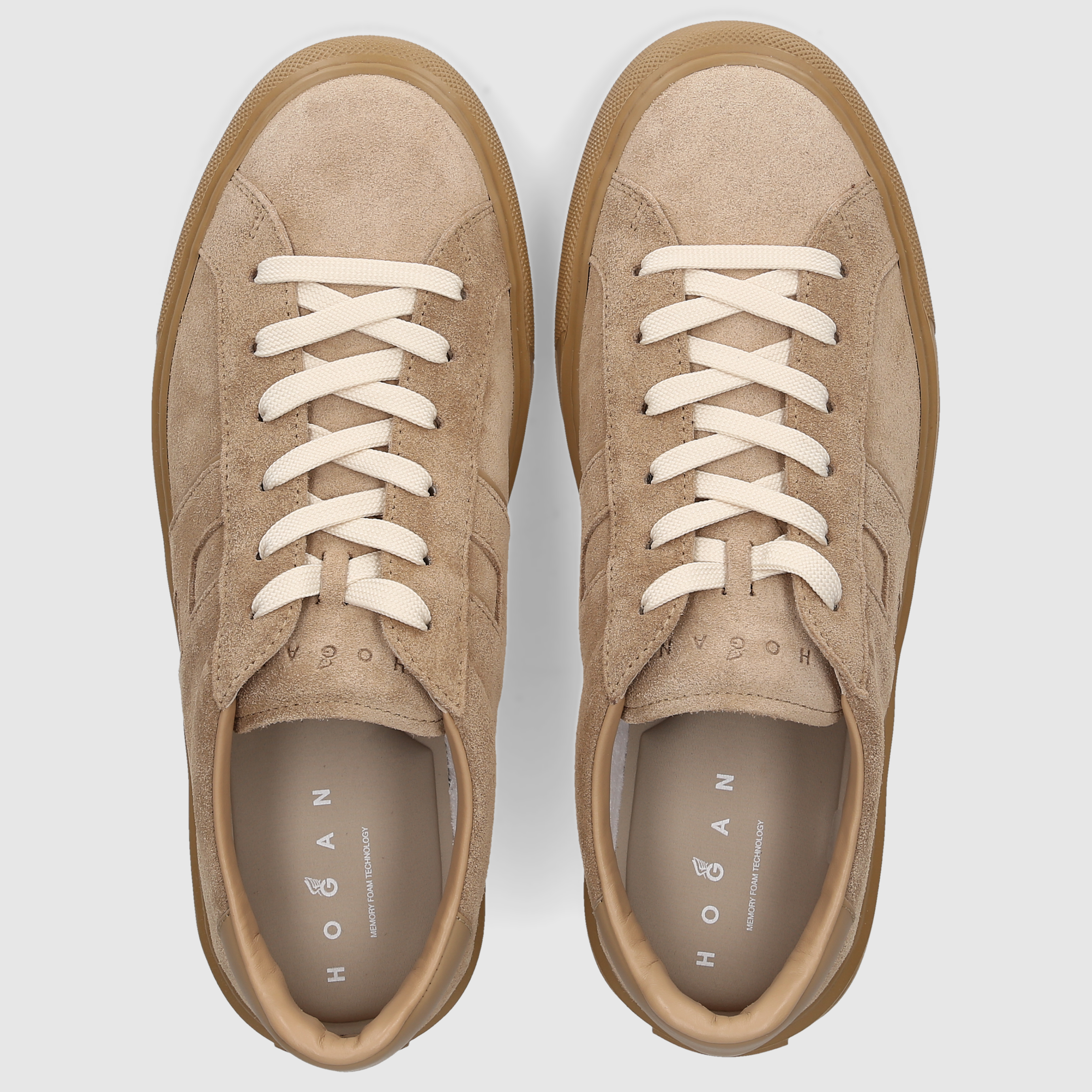 Hogan Herren Sneaker HXM6910FU10UHO HL BRAUN