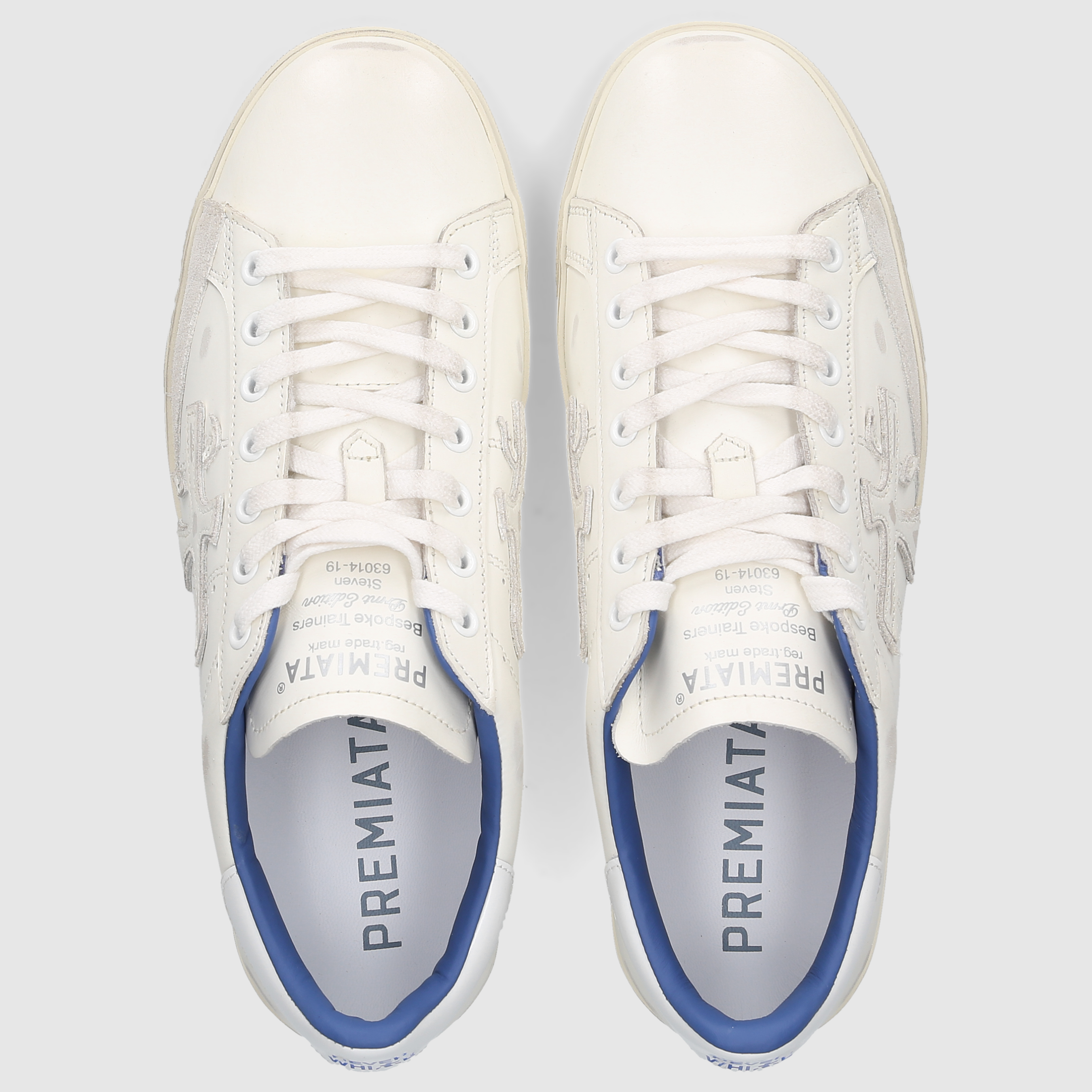 Premiata Herren Sneaker STEVEN-VAR 6652 White
