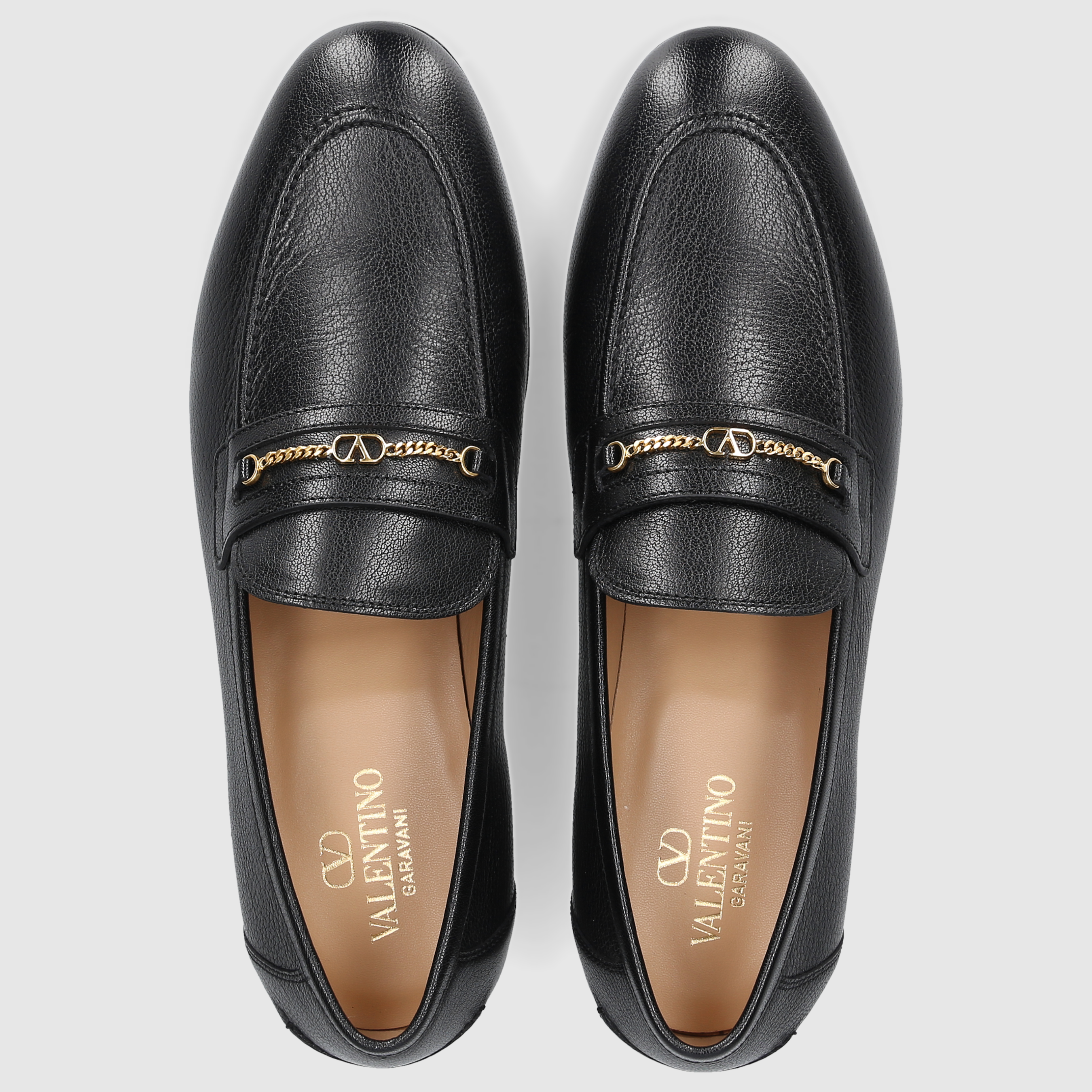 Valentino Garavani Herren Slipper YS0K73 Schwarz