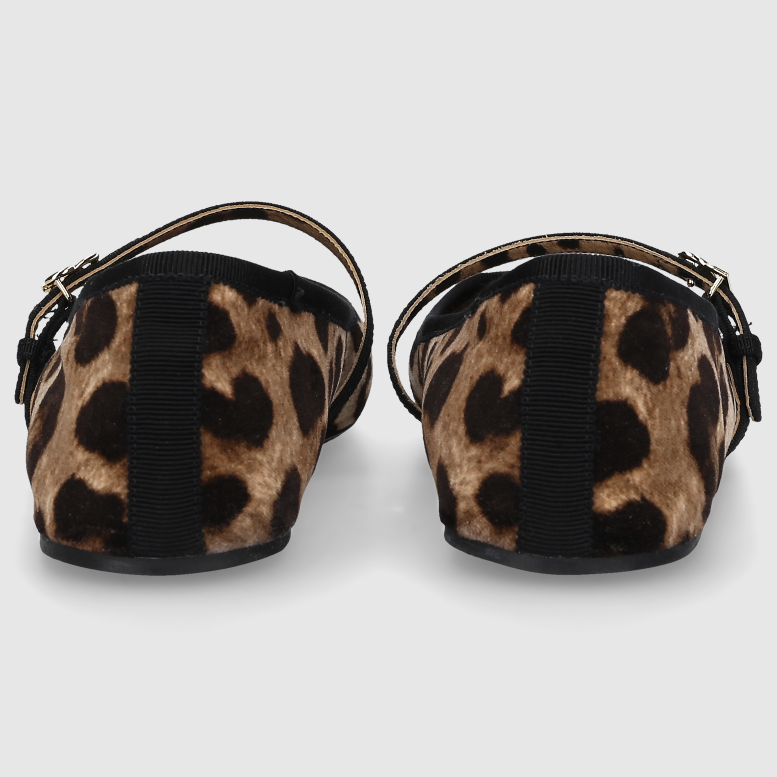 Dolce & Gabbana Damen Ballerinas CB0246 Braun