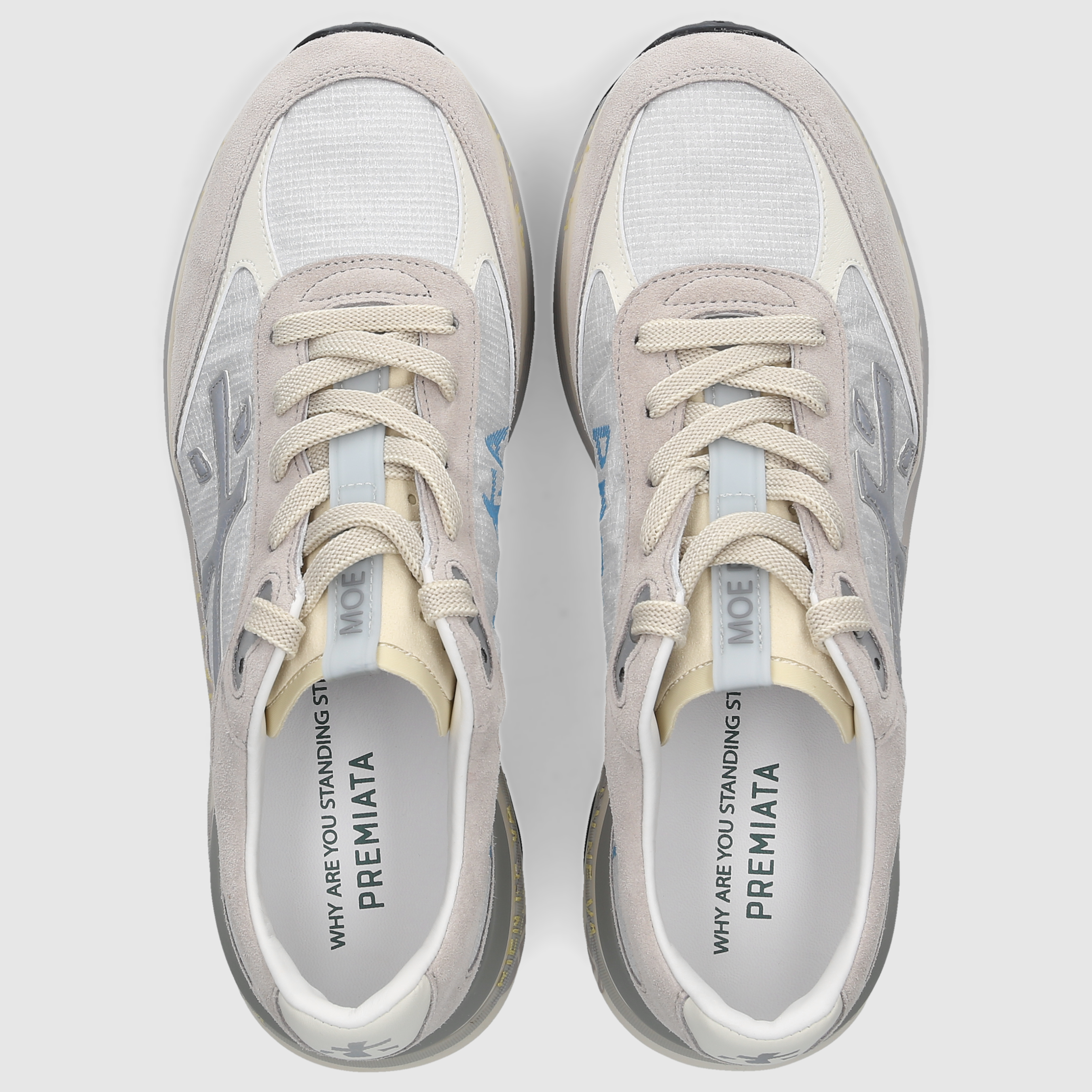 Premiata Herren Sneaker MOERUN-VAR 8079 Grey