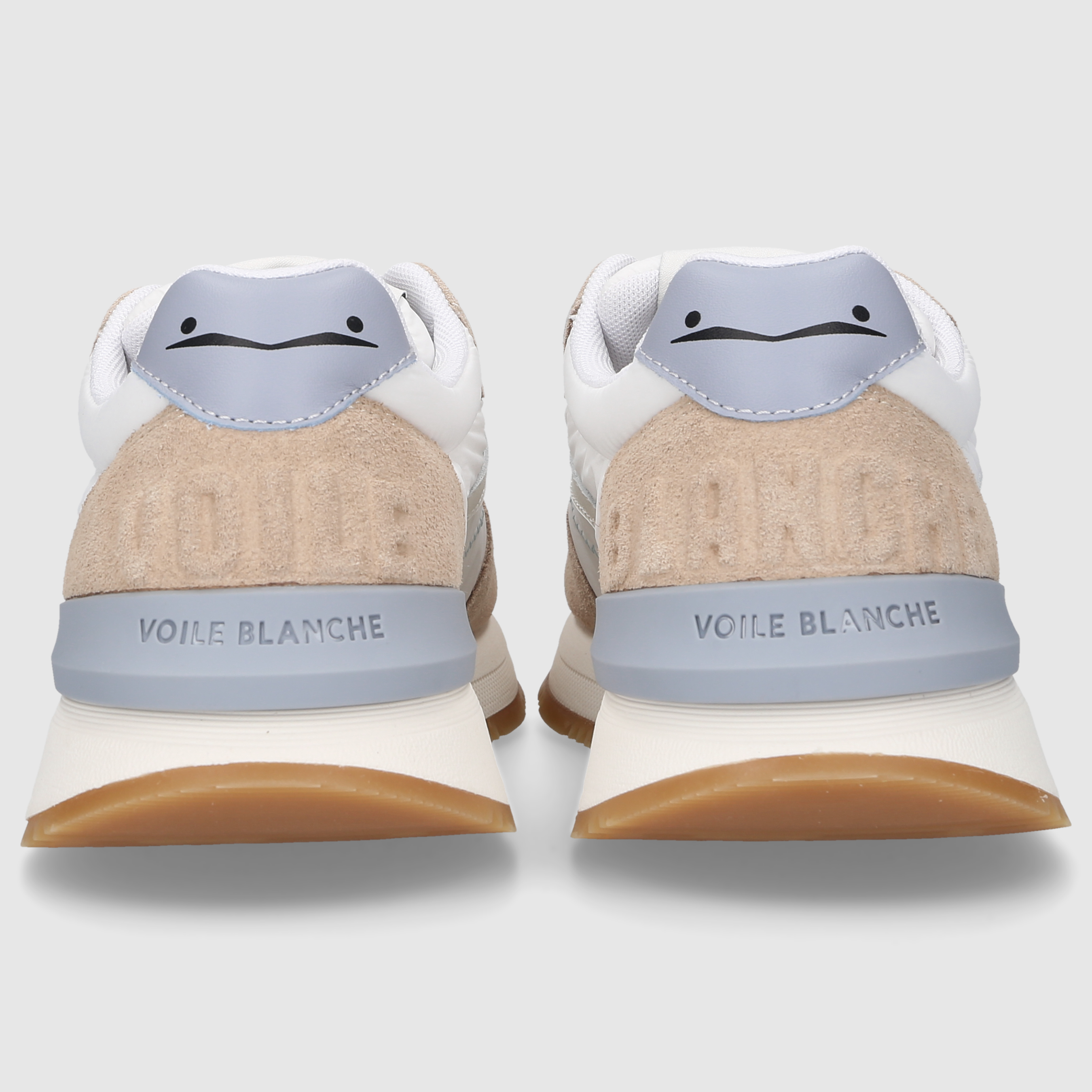 Voile Blanche Damen SNEAKER QWARK WEISS-BEIGE