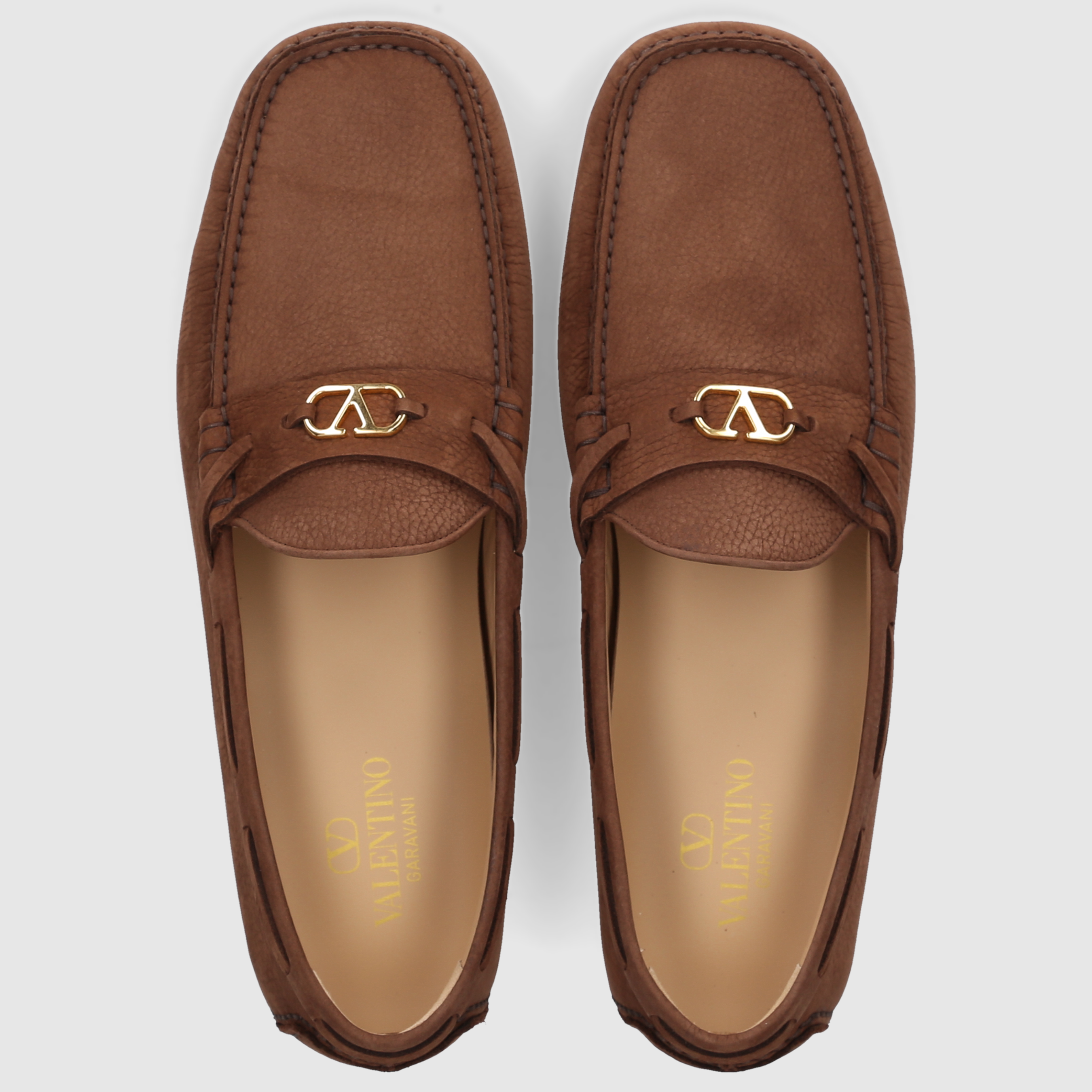 Valentino Garavani Herren Mokkasins 7Y2S0K98AAH BRAUN