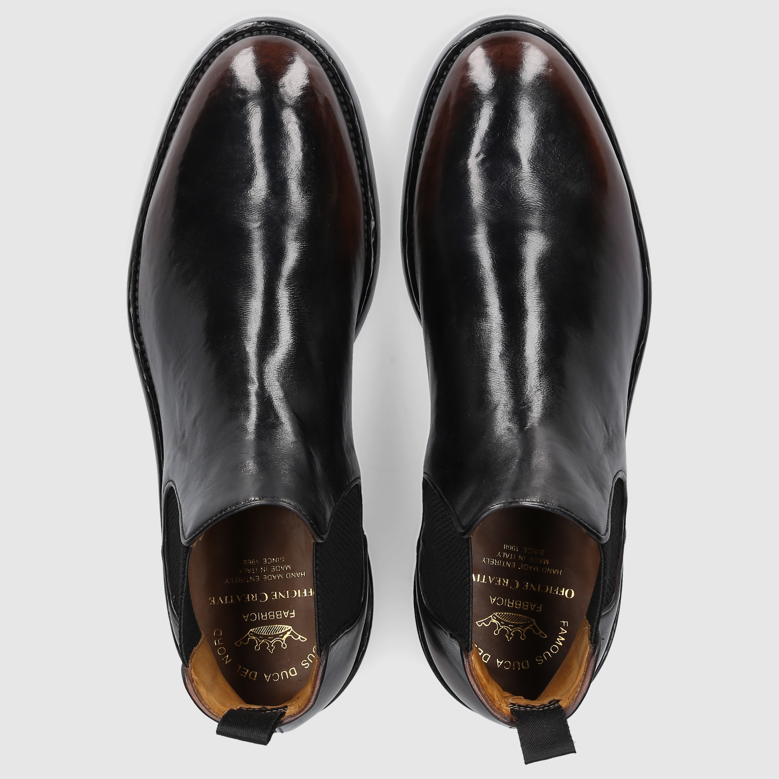 Officine Creative Herren Boot Temple/008 Caffe'/Supernero