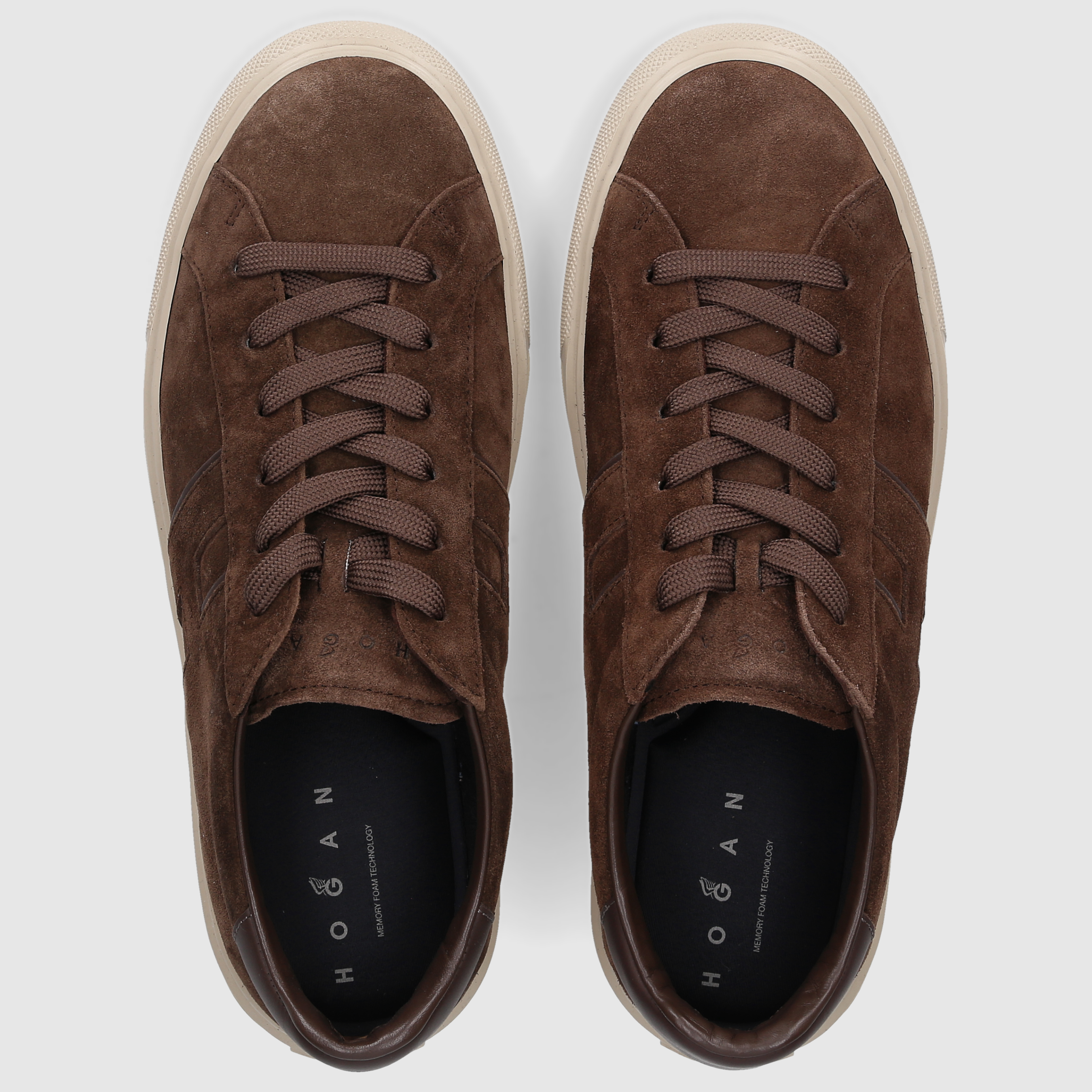 Hogan Herren Sneaker HXM6910FU10UHO DK-BRAUN