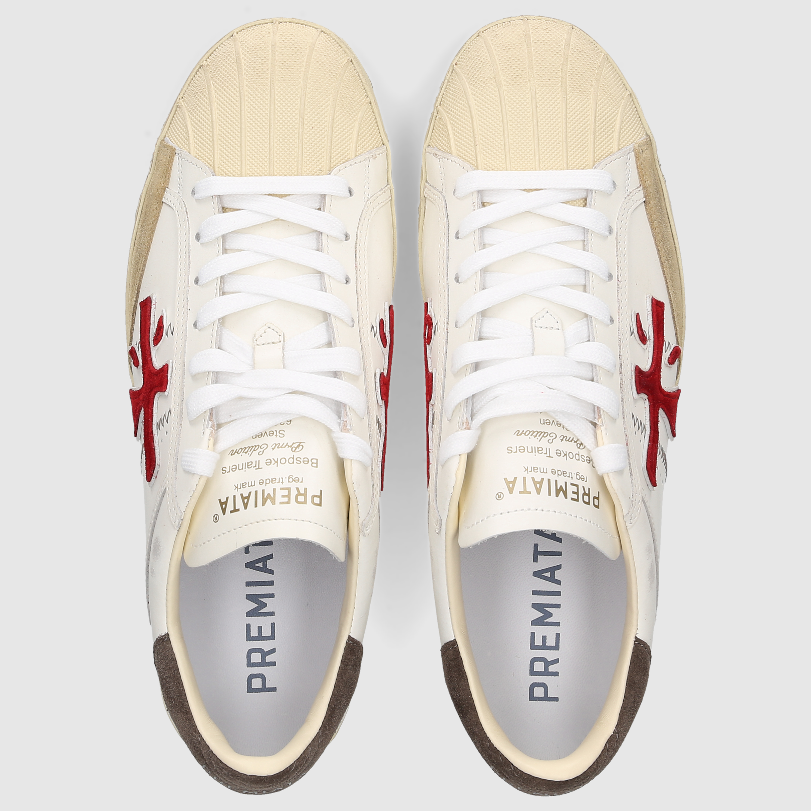 Premiata Herren Sneaker STEVEN-VAR 8044 White