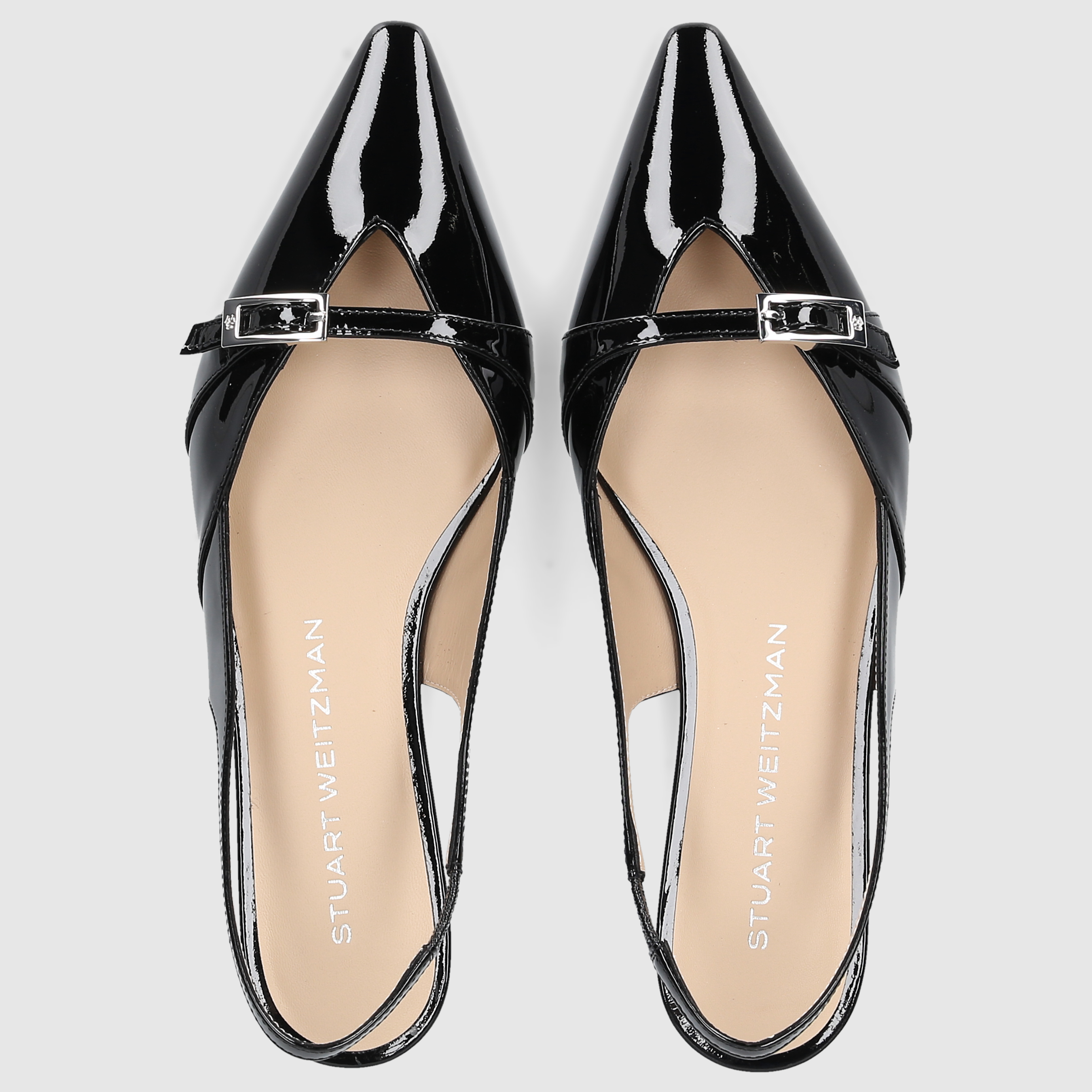 Stuart Weitzman Damen Loafer GEORGIE SLINGBACK Black