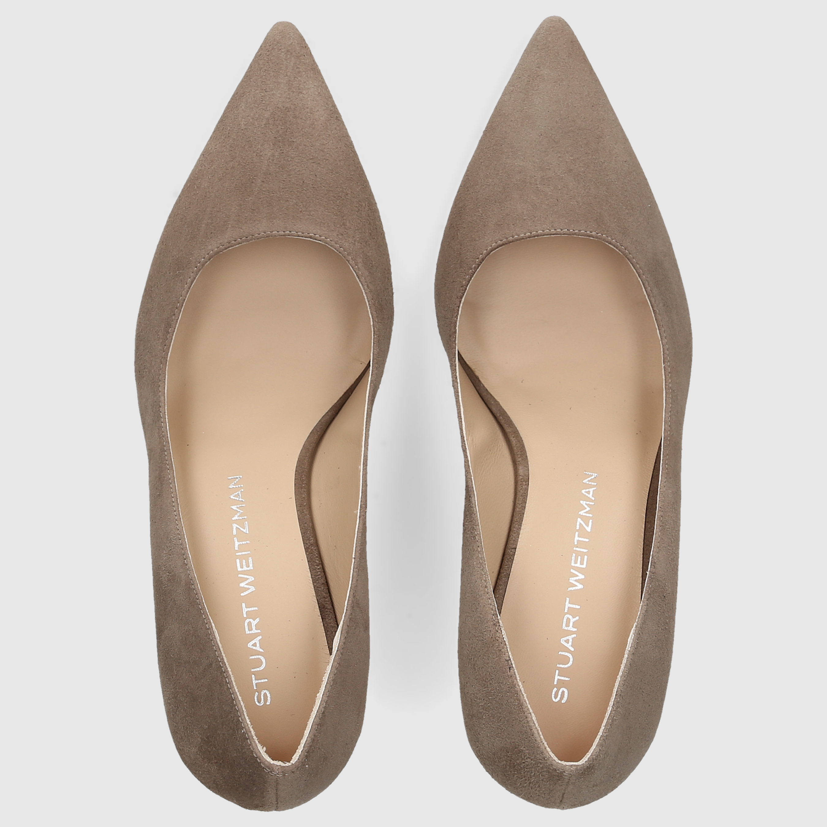 Stuart Weitzman Damen Pump STUART POWER 75 Smokey Taupe