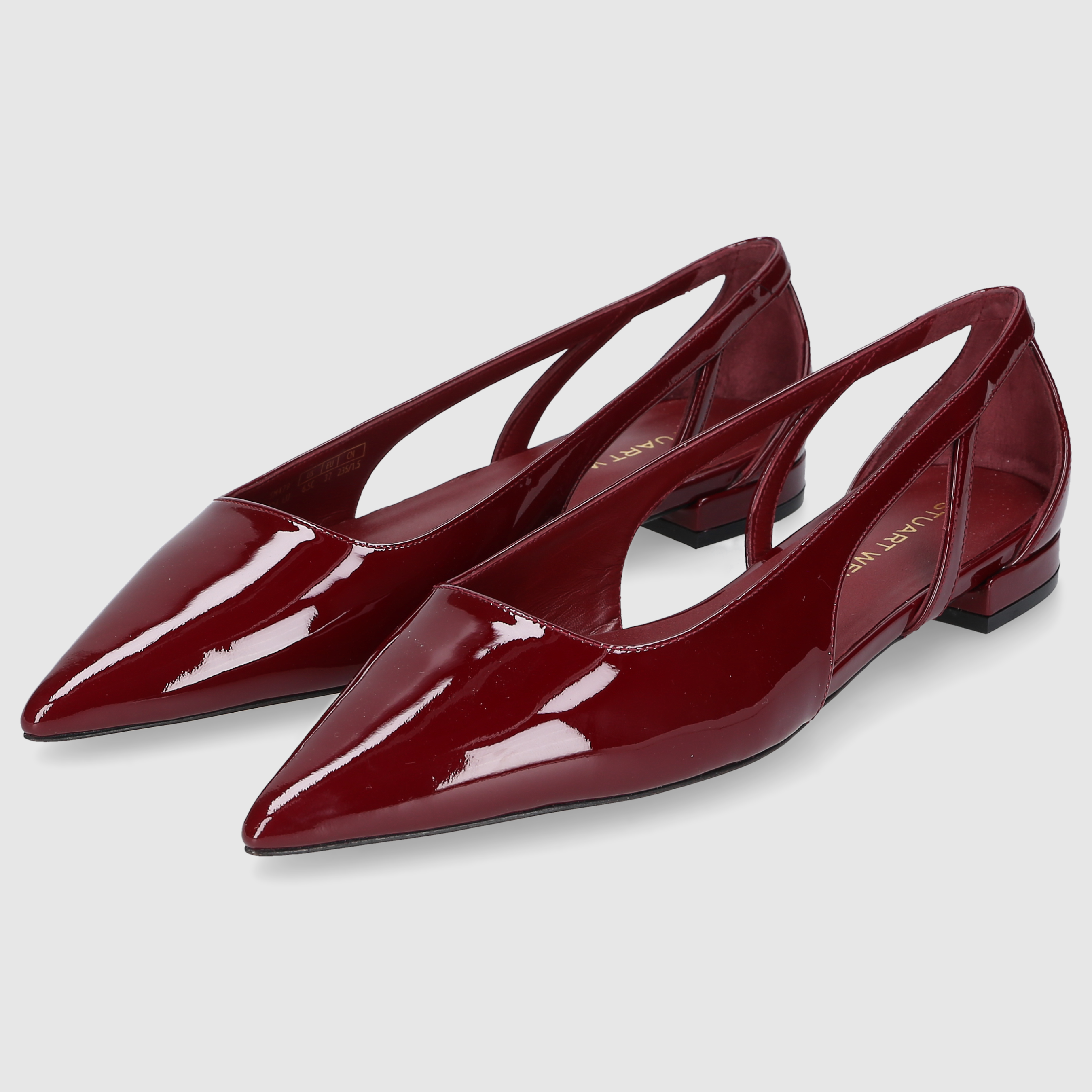 Stuart Weitzman Damen Loafer STUART PWR CTOUT FLA Rosewood