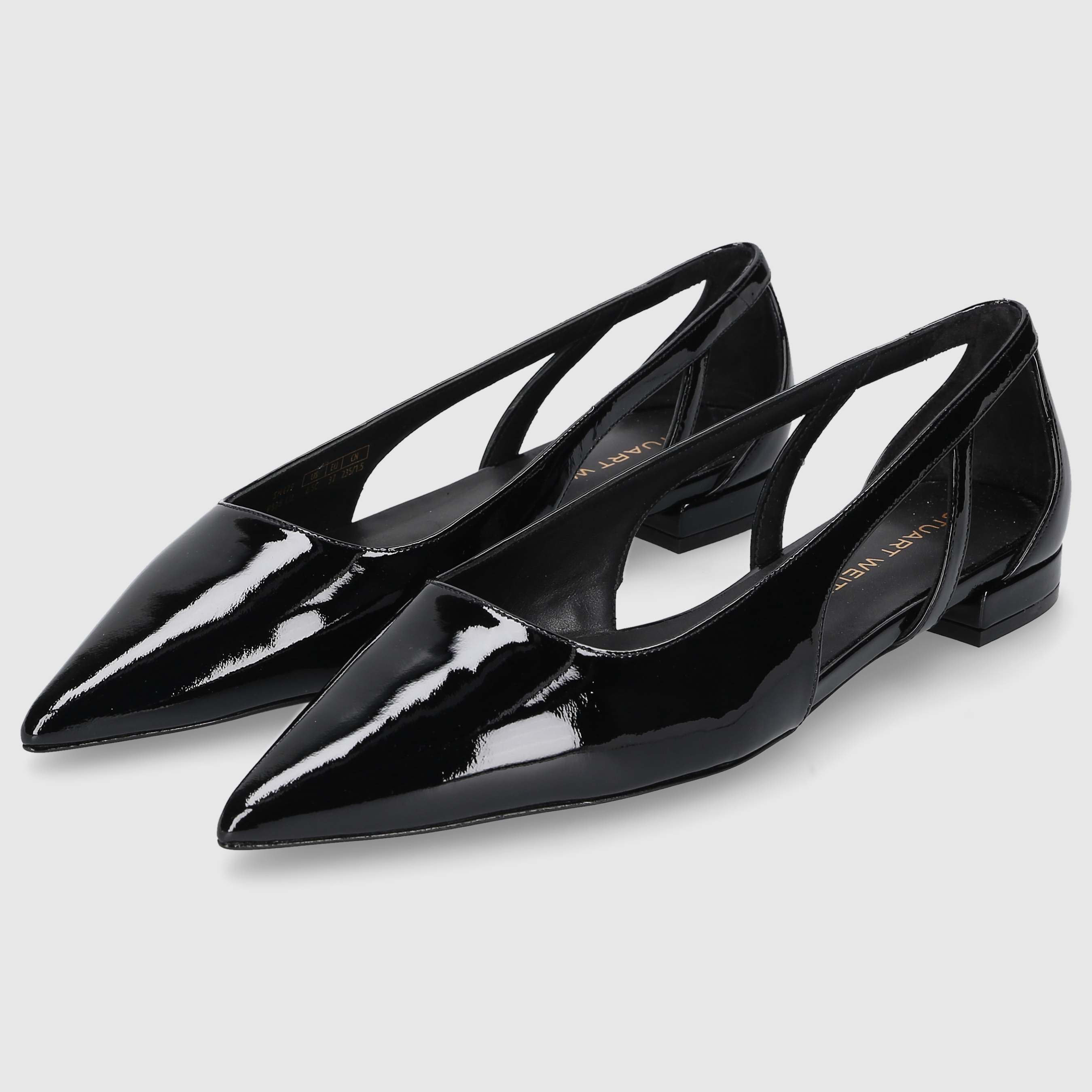 Stuart Weitzman Damen Loafer STUART PWR CTOUT FLA Black