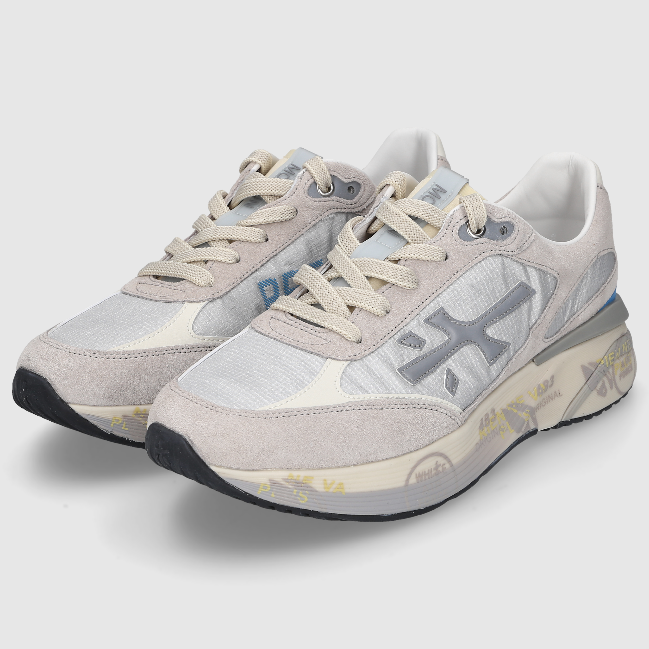 Premiata Herren Sneaker MOERUN-VAR 8079 Grey