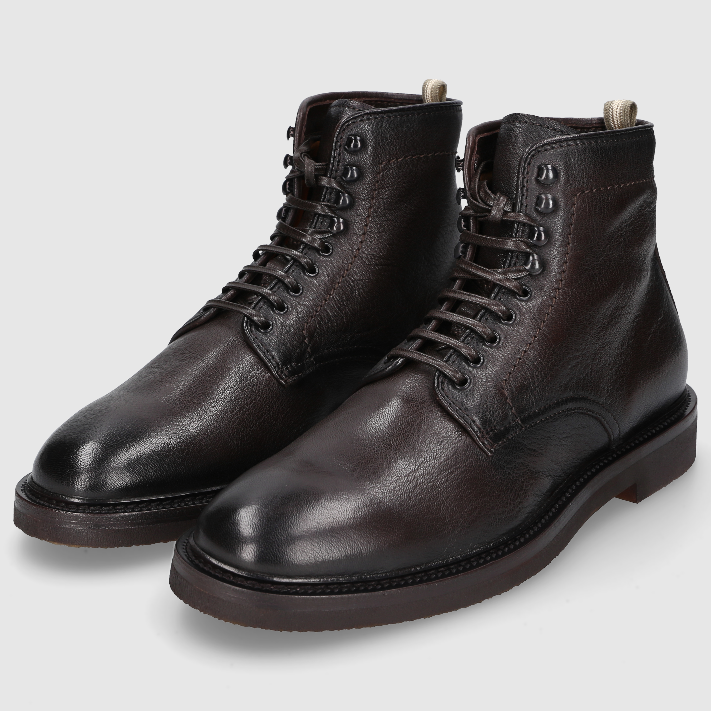 Officine Creative Herren Boot Hopkins Flexi/203 Aero Deer Ebano