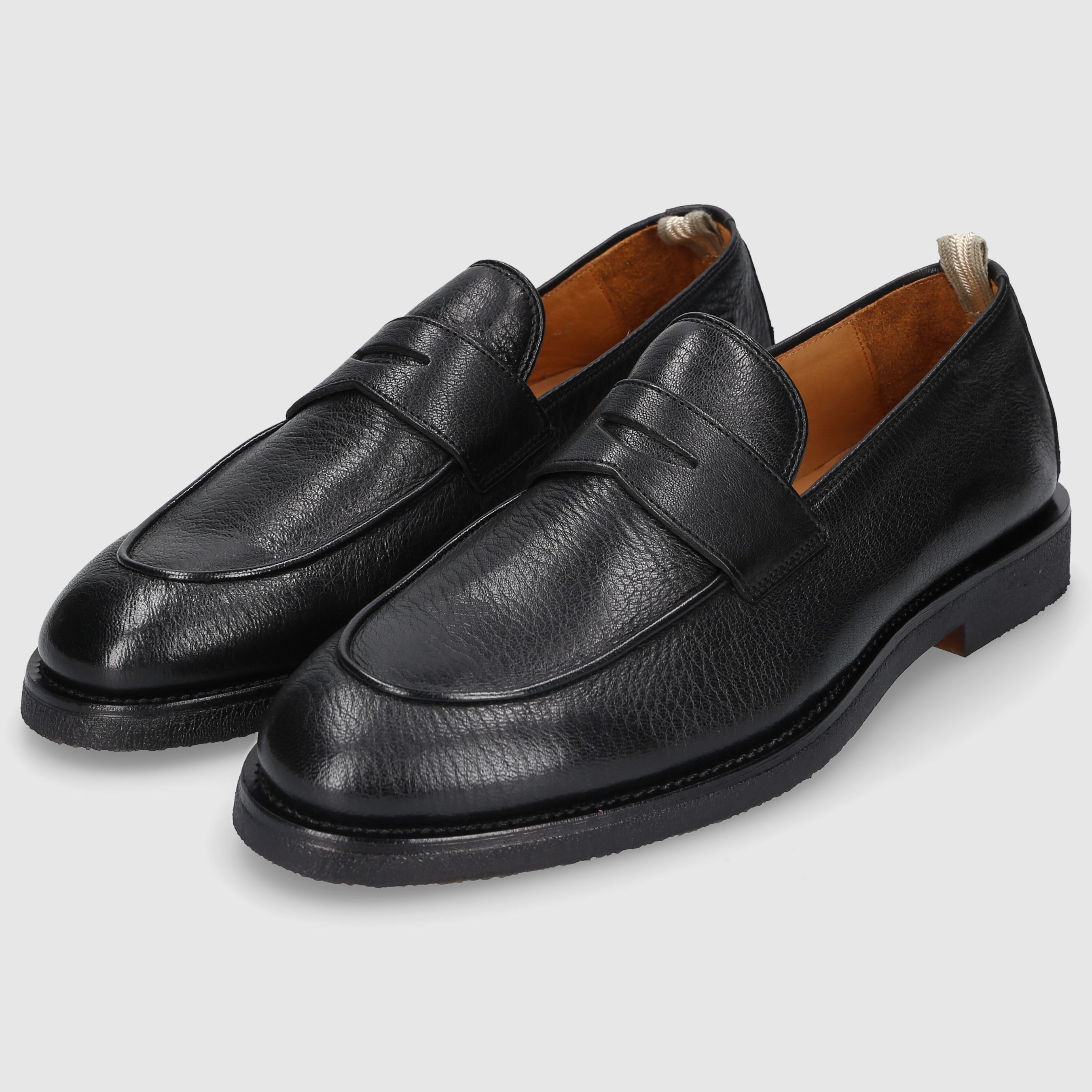 Officine Creative Herren Loafer Opera Flexi/101 Deer Nero