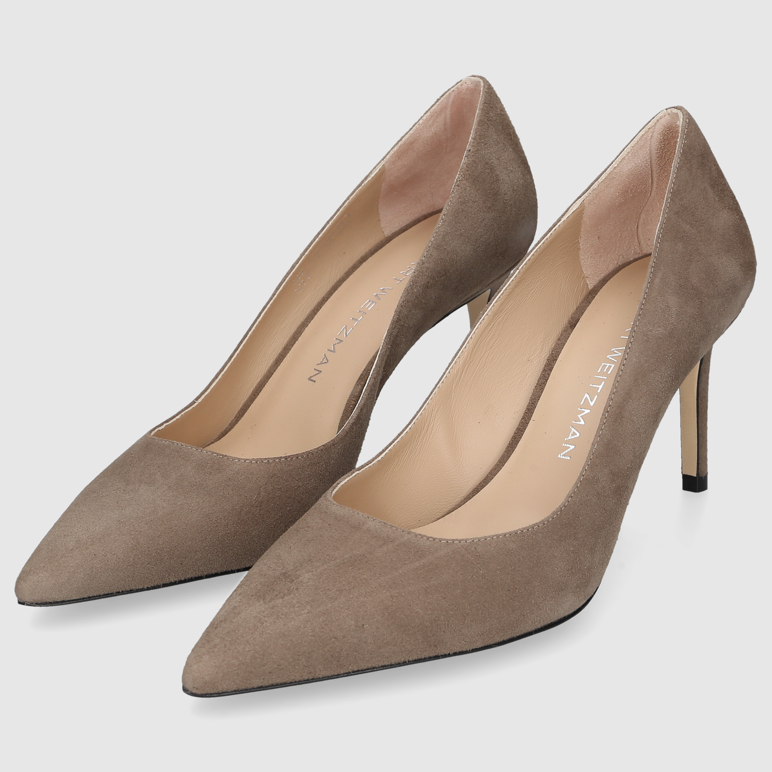 Stuart Weitzman Damen Pump STUART POWER 75 Smokey Taupe