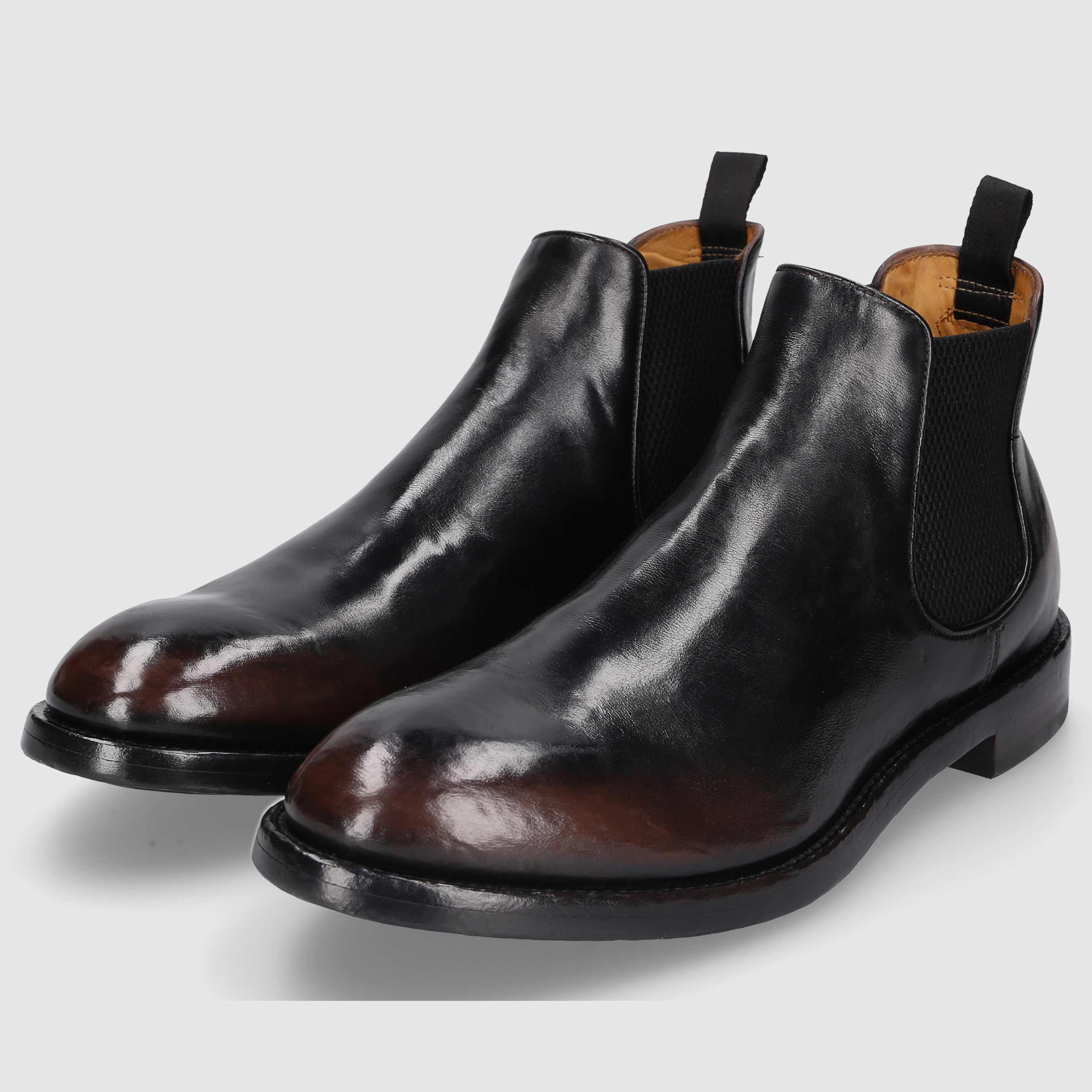 Officine Creative Herren Boot Temple/008 Caffe'/Supernero