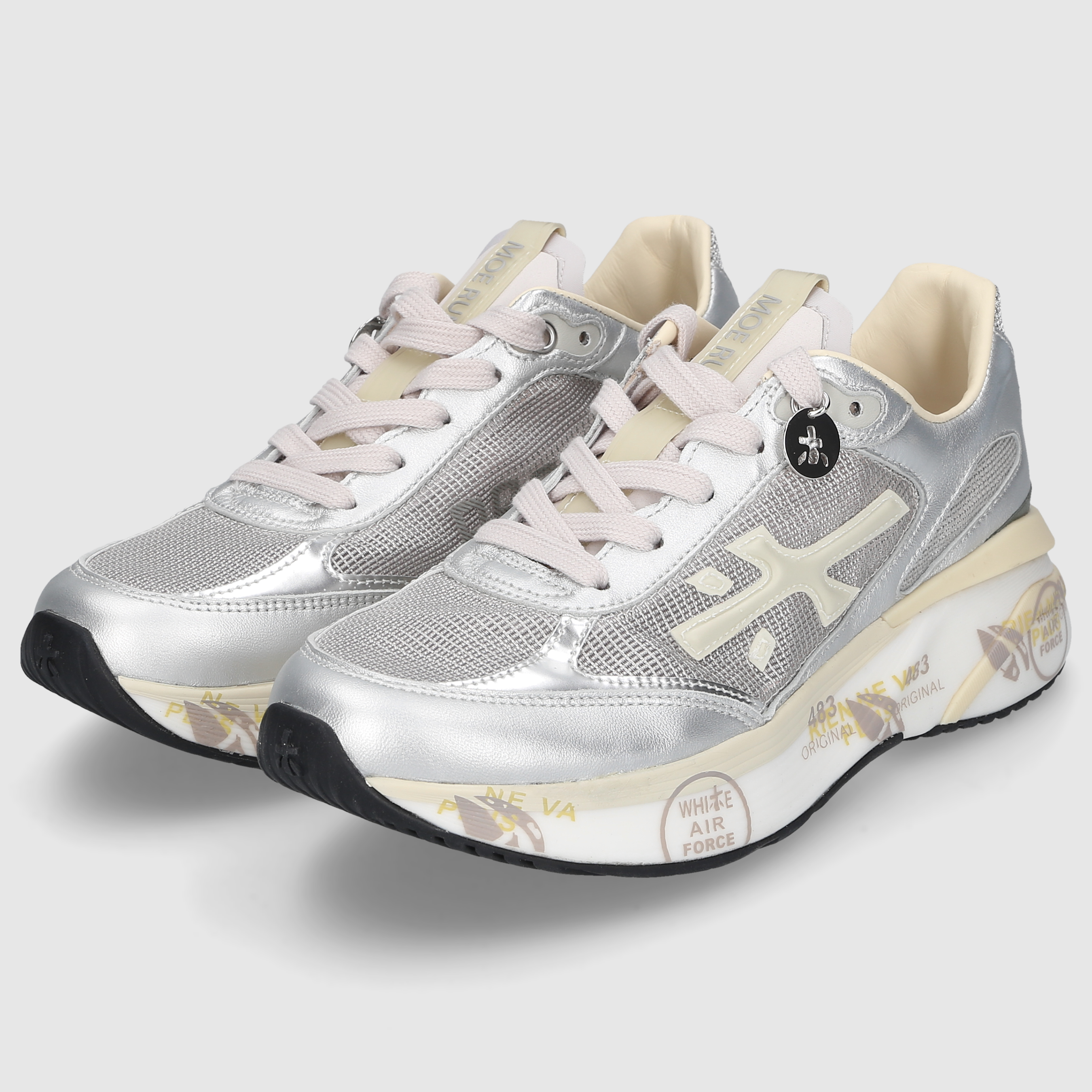 Premiata Damen Sneaker MOERUND-VAR 8084 Silver