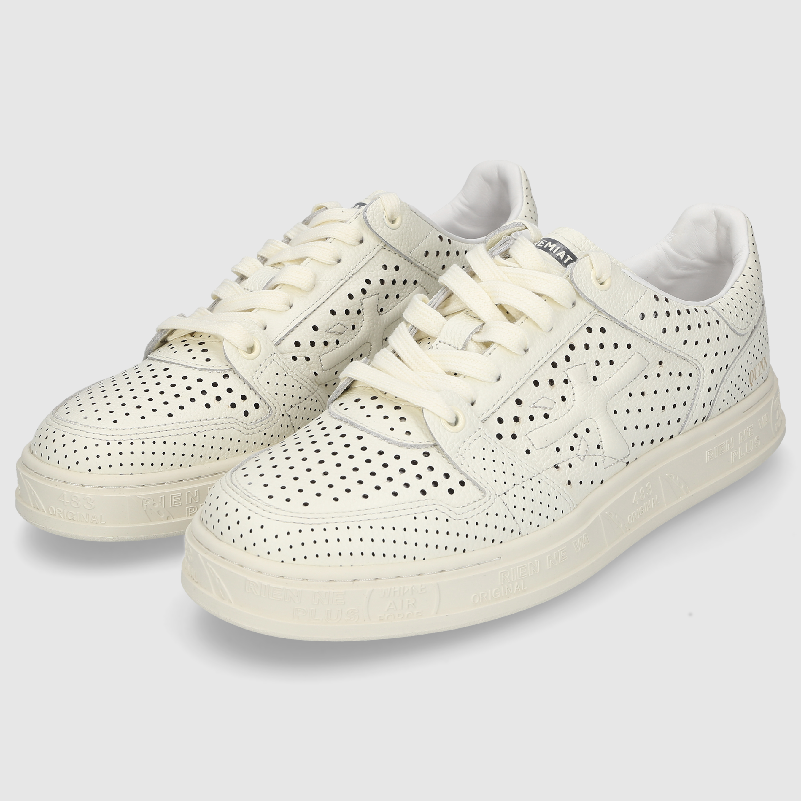 Premiata Herren Sneaker QUINN-VAR 8252 Offwhite