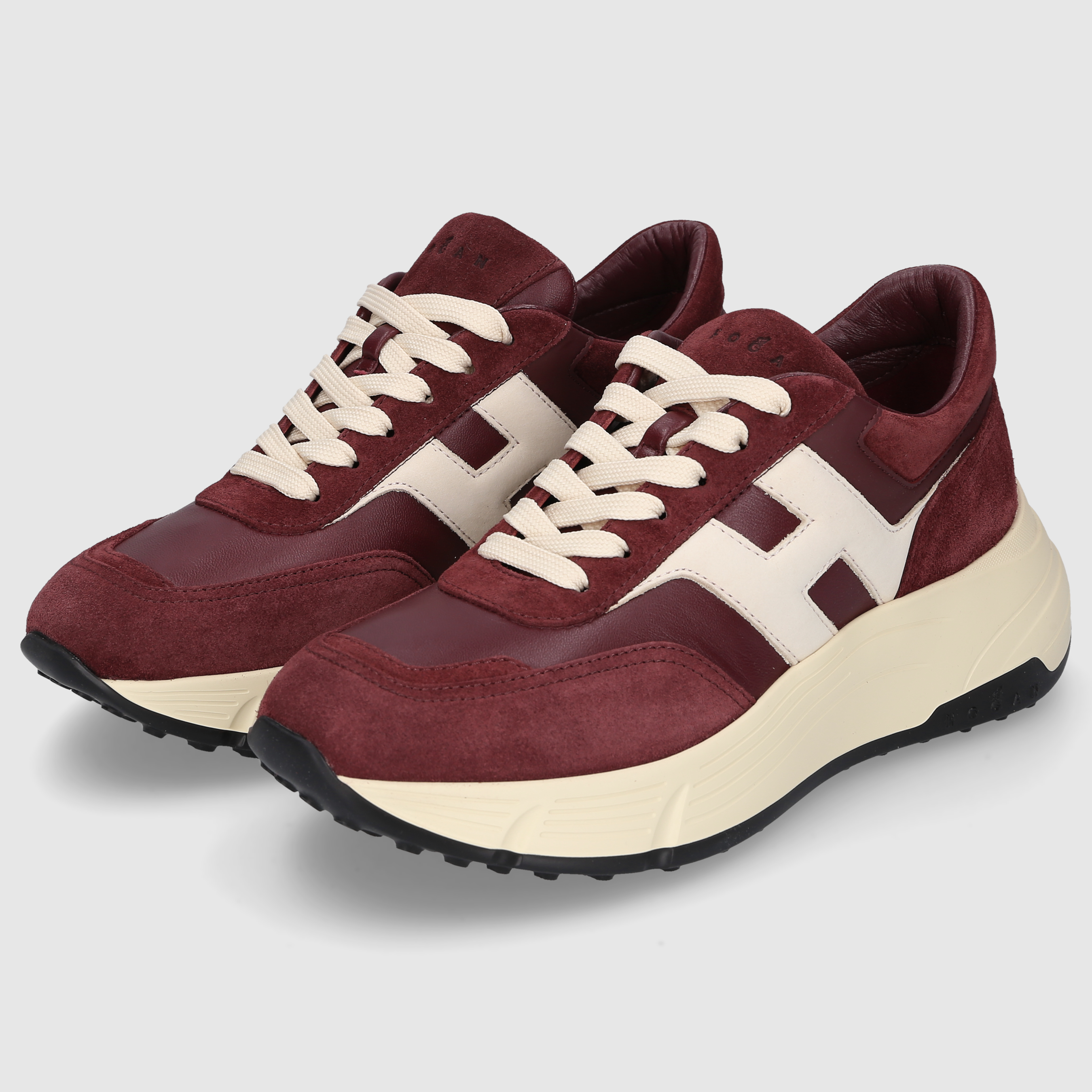 Hogan Damen Sneaker HXW6690FR30UHG BORDEAUX