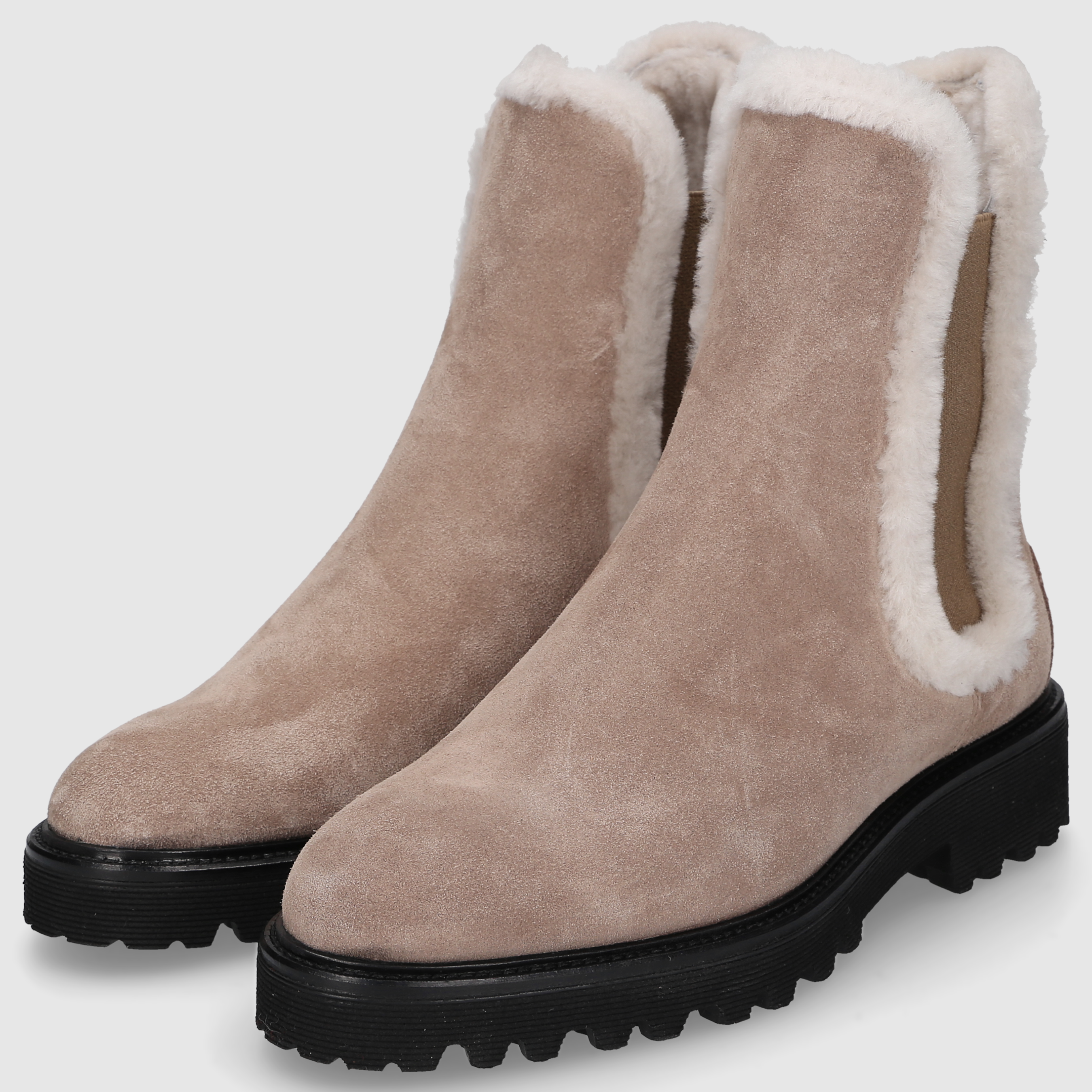 P. Dolce Damen Stiefel D0600039 HL BRAUN