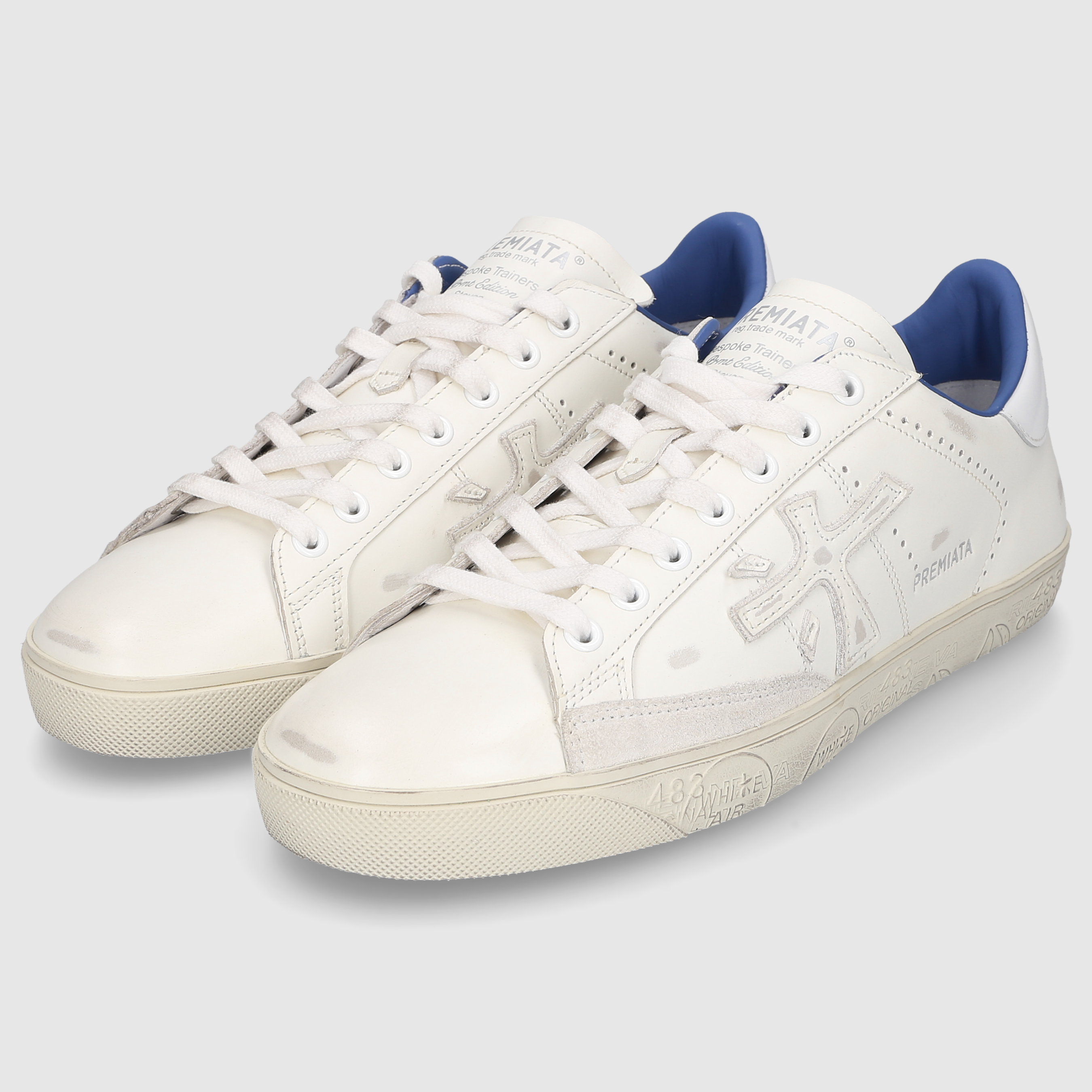 Premiata Herren Sneaker STEVEN-VAR 6652 White