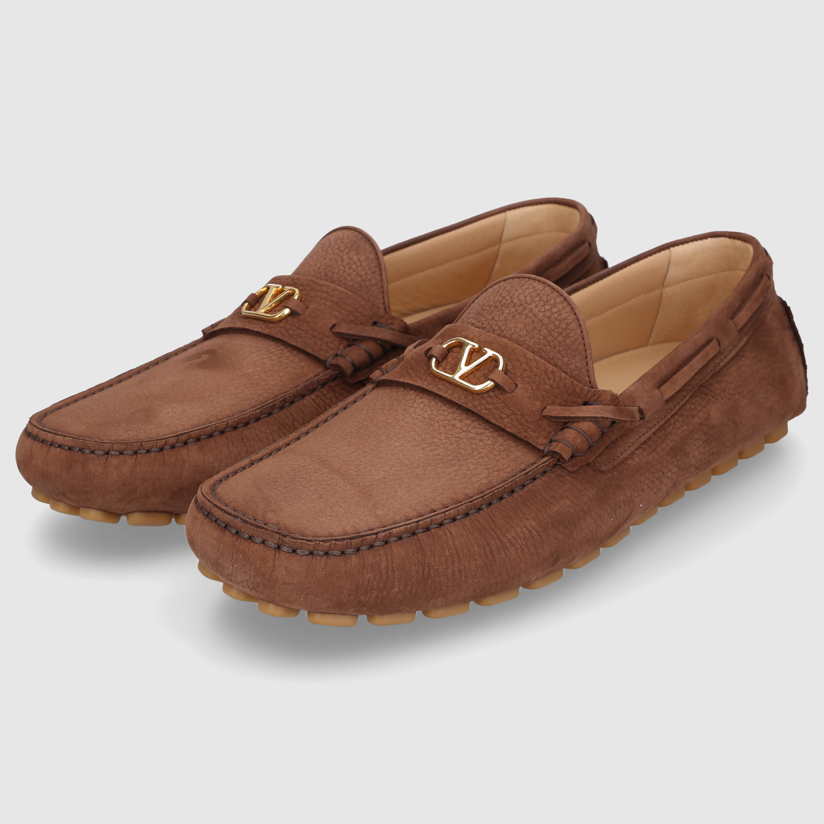 Valentino Garavani Herren Mokkasins 7Y2S0K98AAH BRAUN