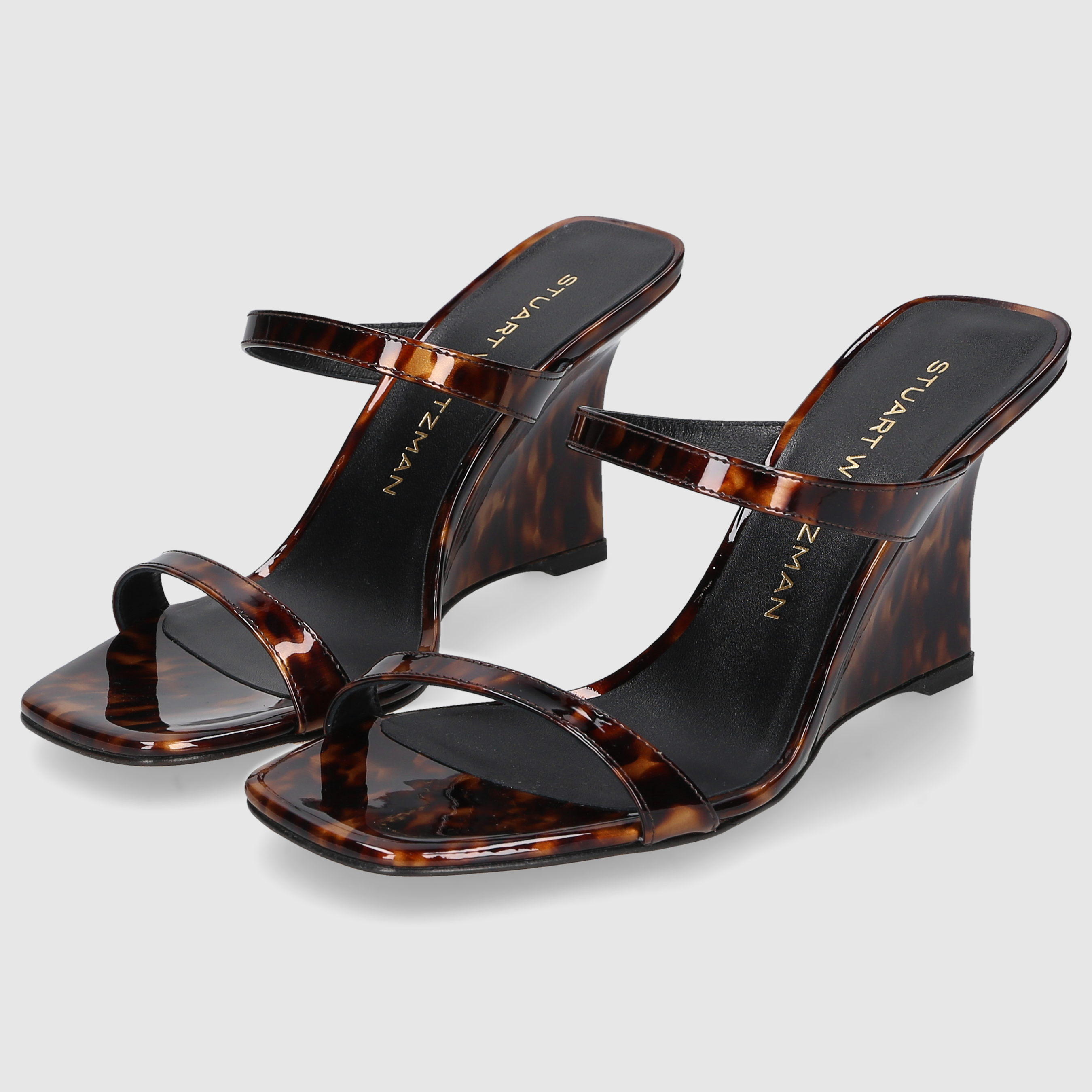 Stuart Weitzman Damen Sandale VINNIE WEDGE SLIDE 8 Classic