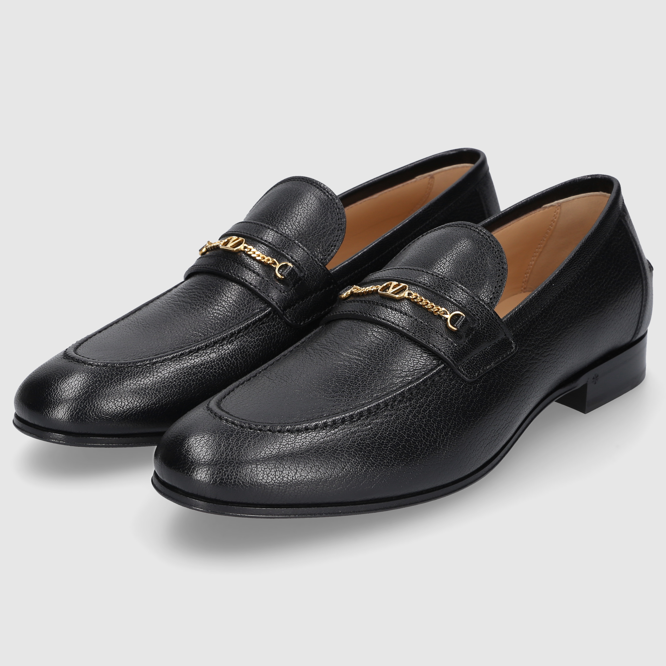 Valentino Garavani Herren Slipper YS0K73 Schwarz