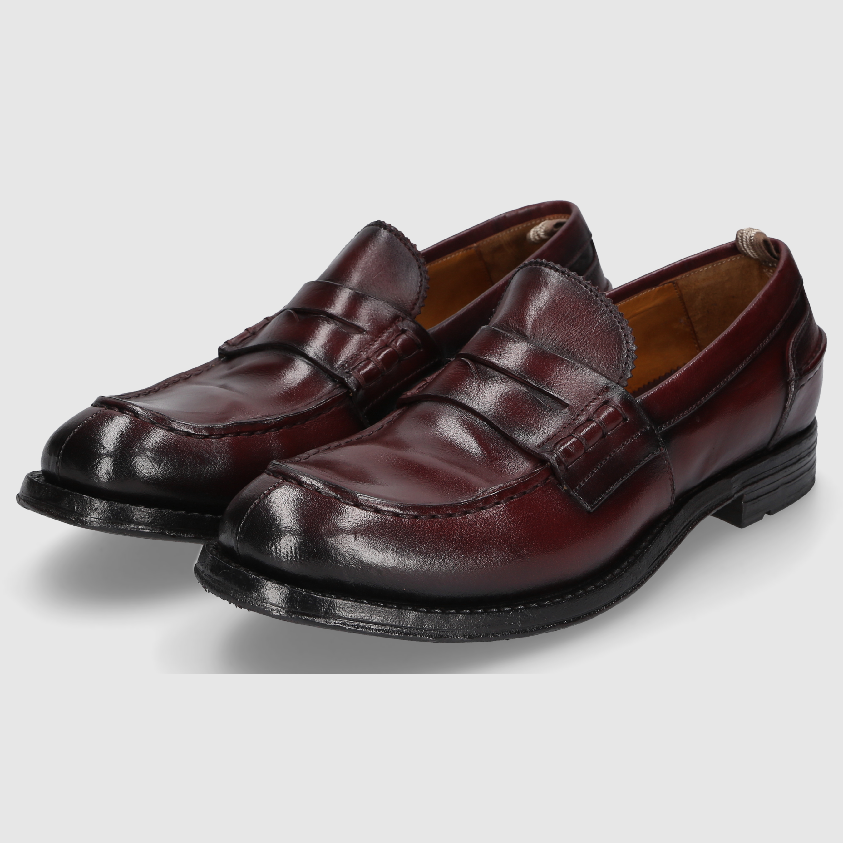 Officine Creative Herren Loafer Balance/011 Bordo'