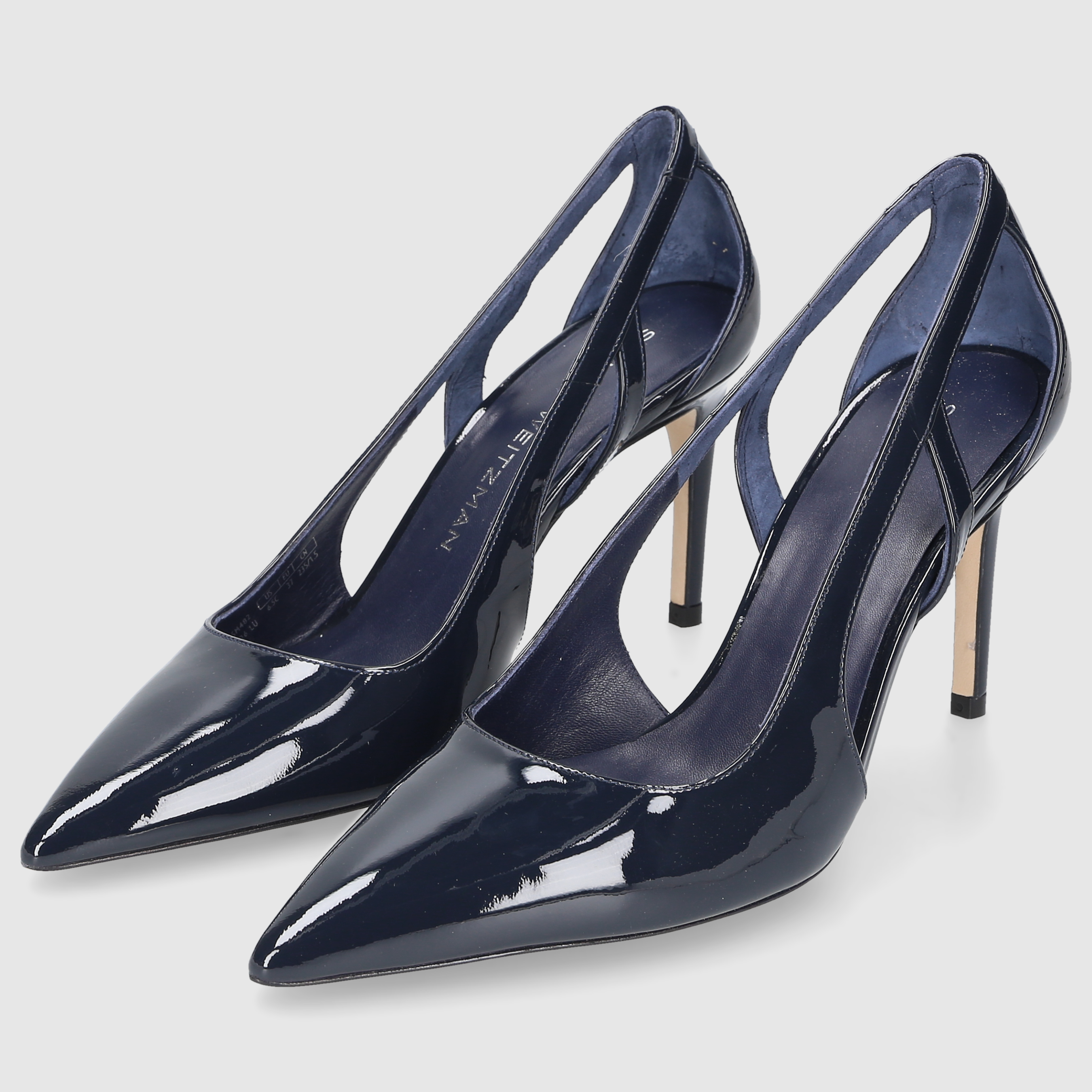 Stuart Weitzman Damen Pumps STUART PWR CUTOUT 85 Nice Blue