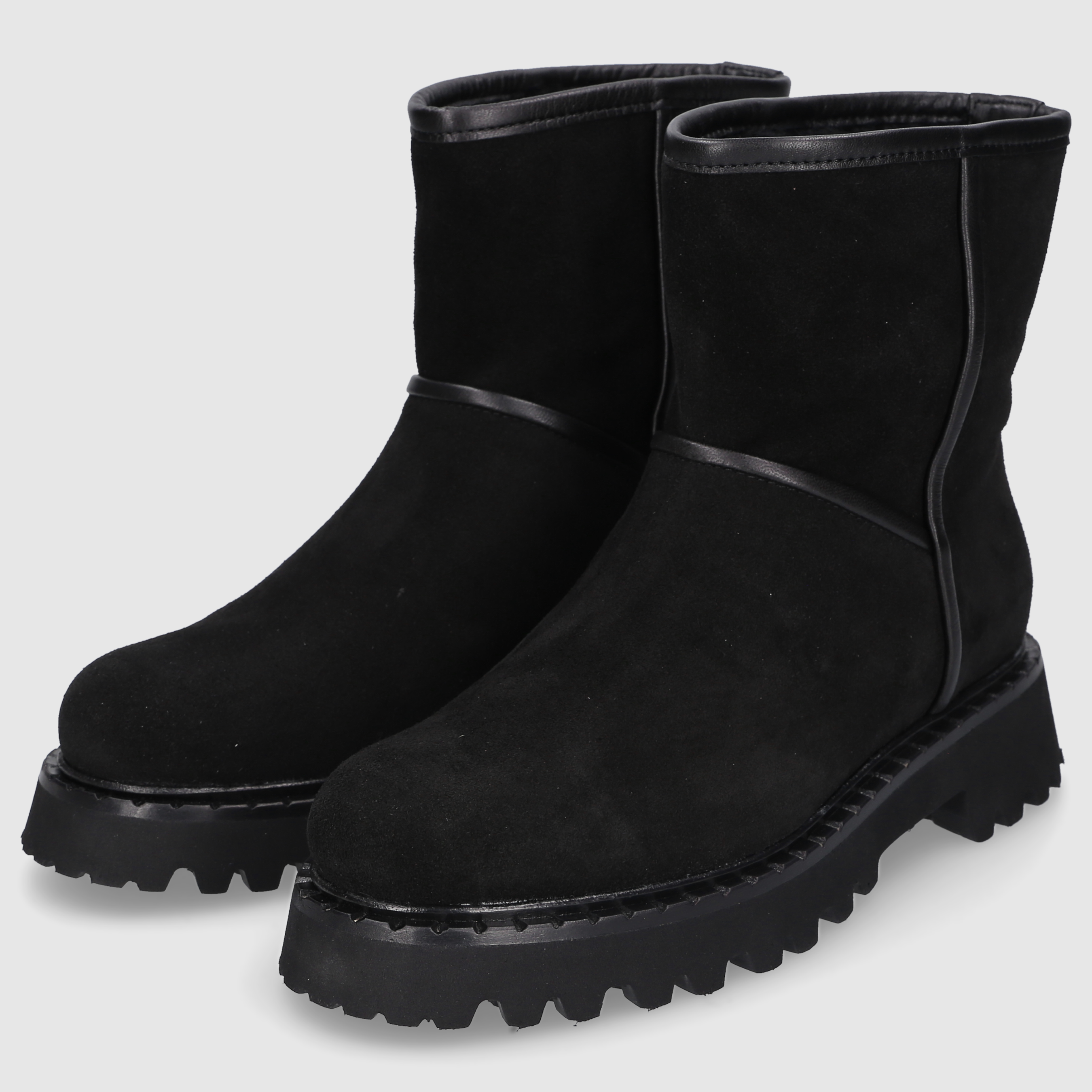 EN AVANT Damen Stiefeletten C324 SCHWARZ