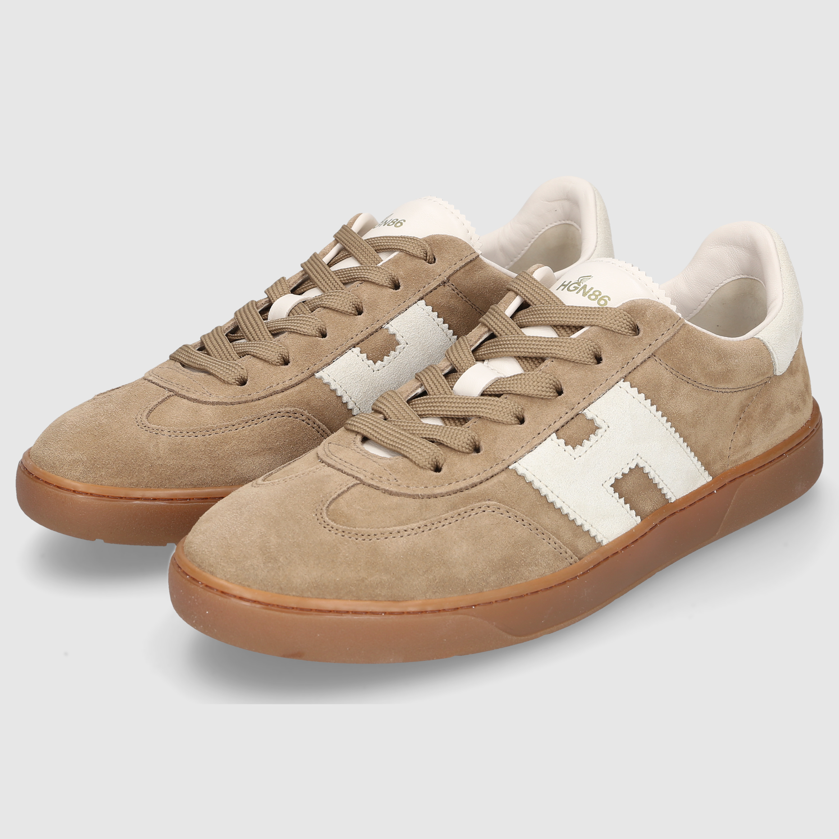 Hogan Herren Sneaker HXM6470FB60PJQ0 TAUPE