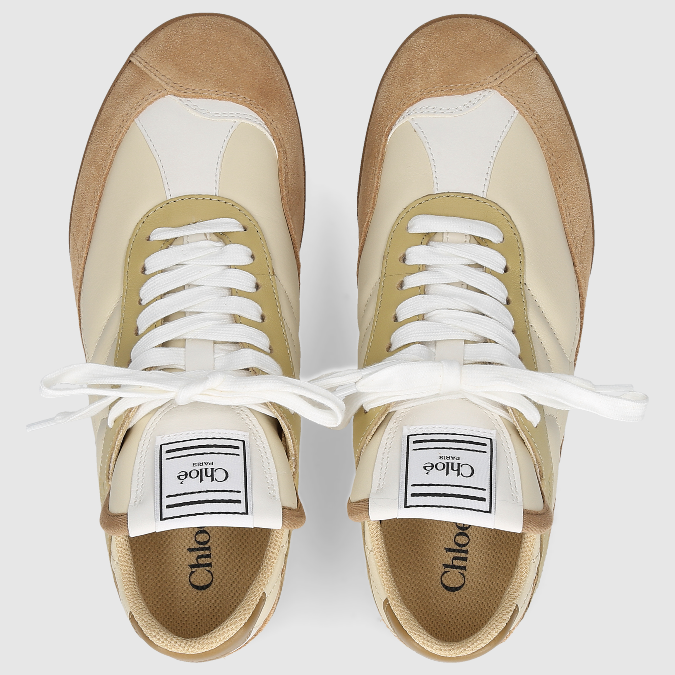 Chloé Damen Sneaker CHC25U07ISL224 Beige